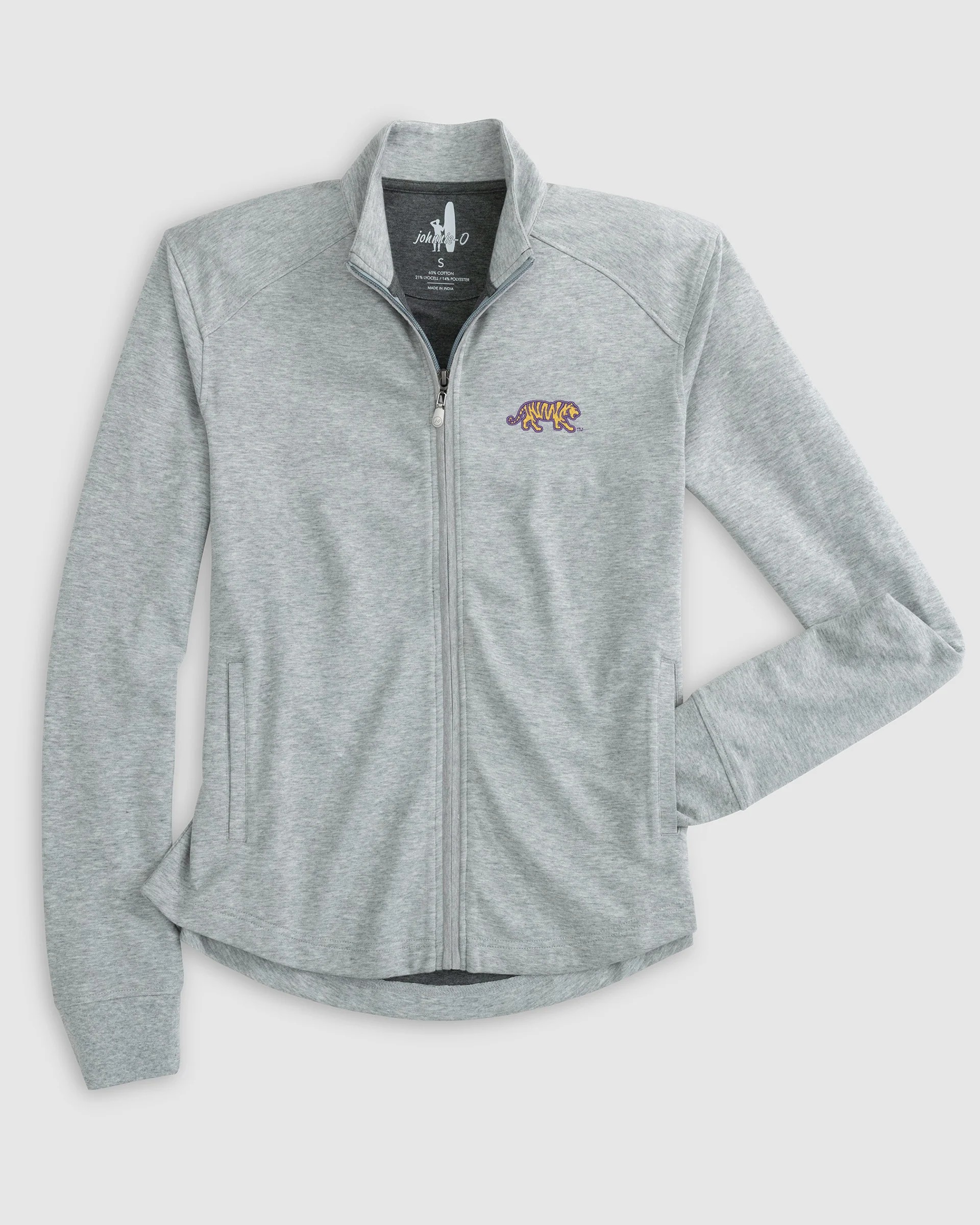 Women's Louisiana State Tomi Full Zip Jacket - Mike The Tiger Logo