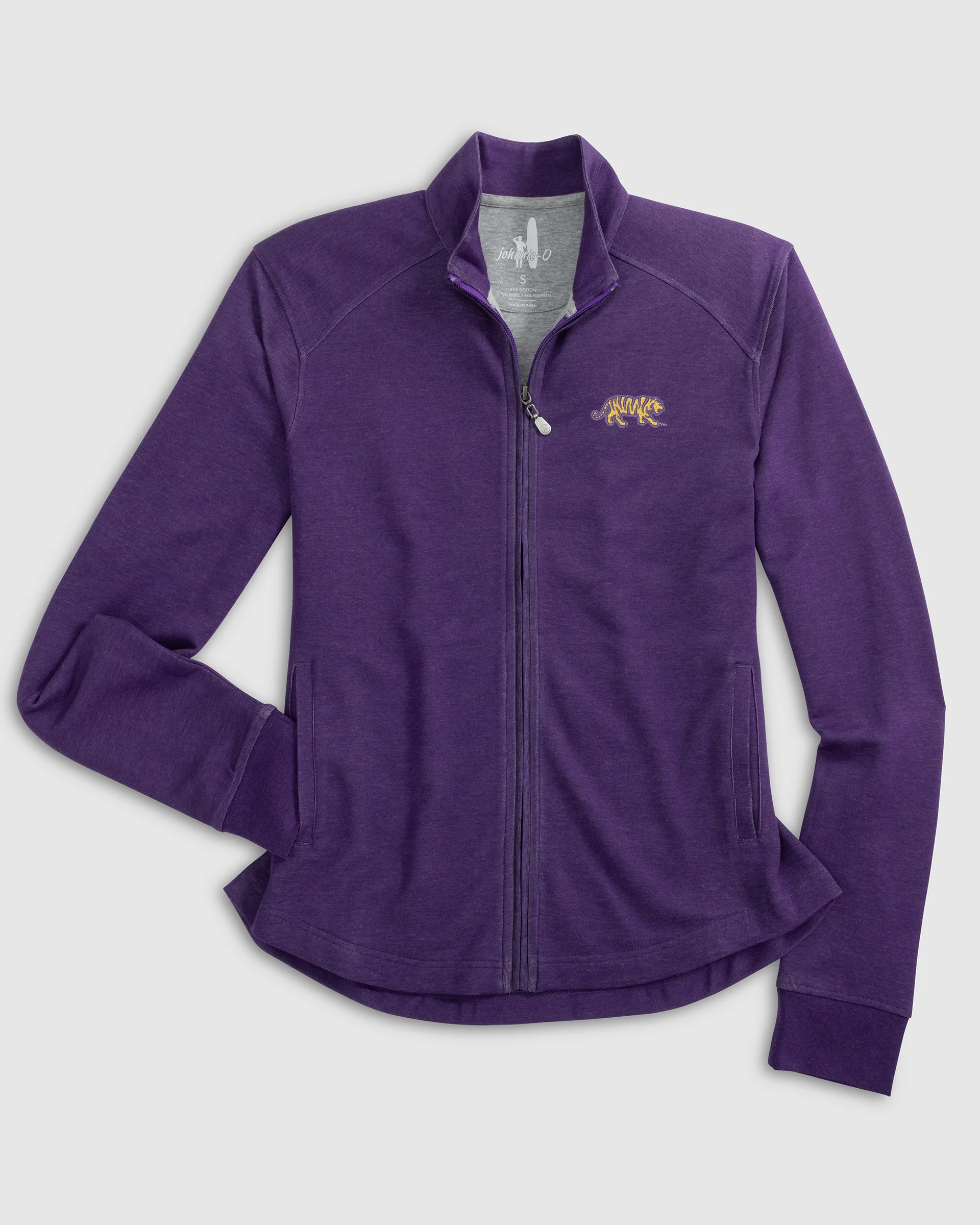 Women's Louisiana State Tomi Full Zip Jacket - Mike The Tiger Logo - Image 3