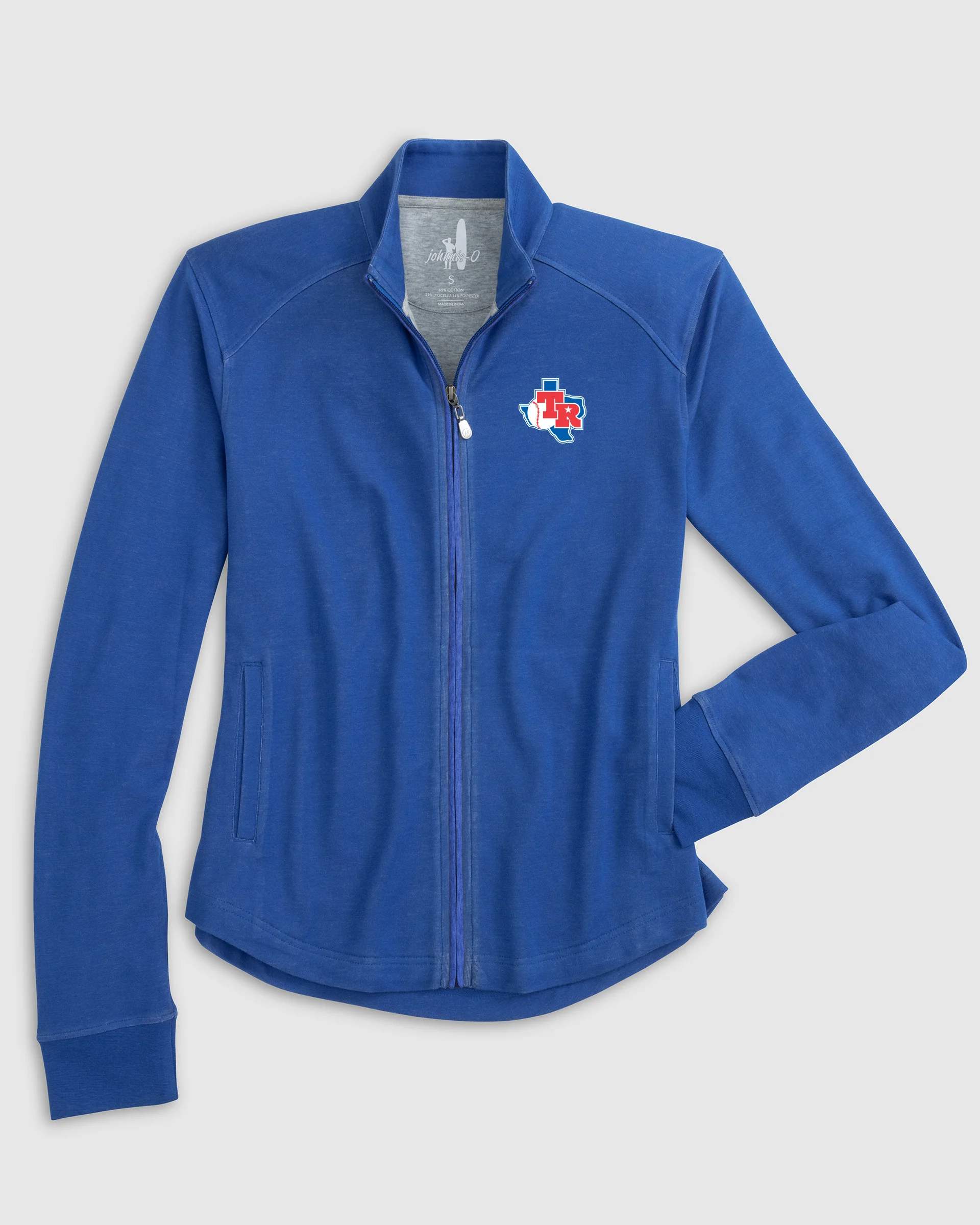 Women's Texas Rangers Tomi Full Zip Jacket - Cooperstown Logo - Image 4