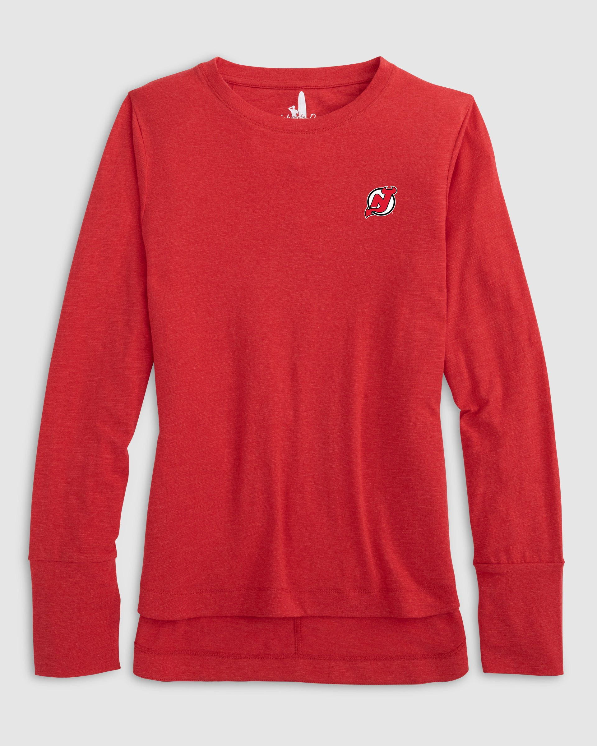 Women's New Jersey Devils Valerie Long Sleeve Tee - Image 3
