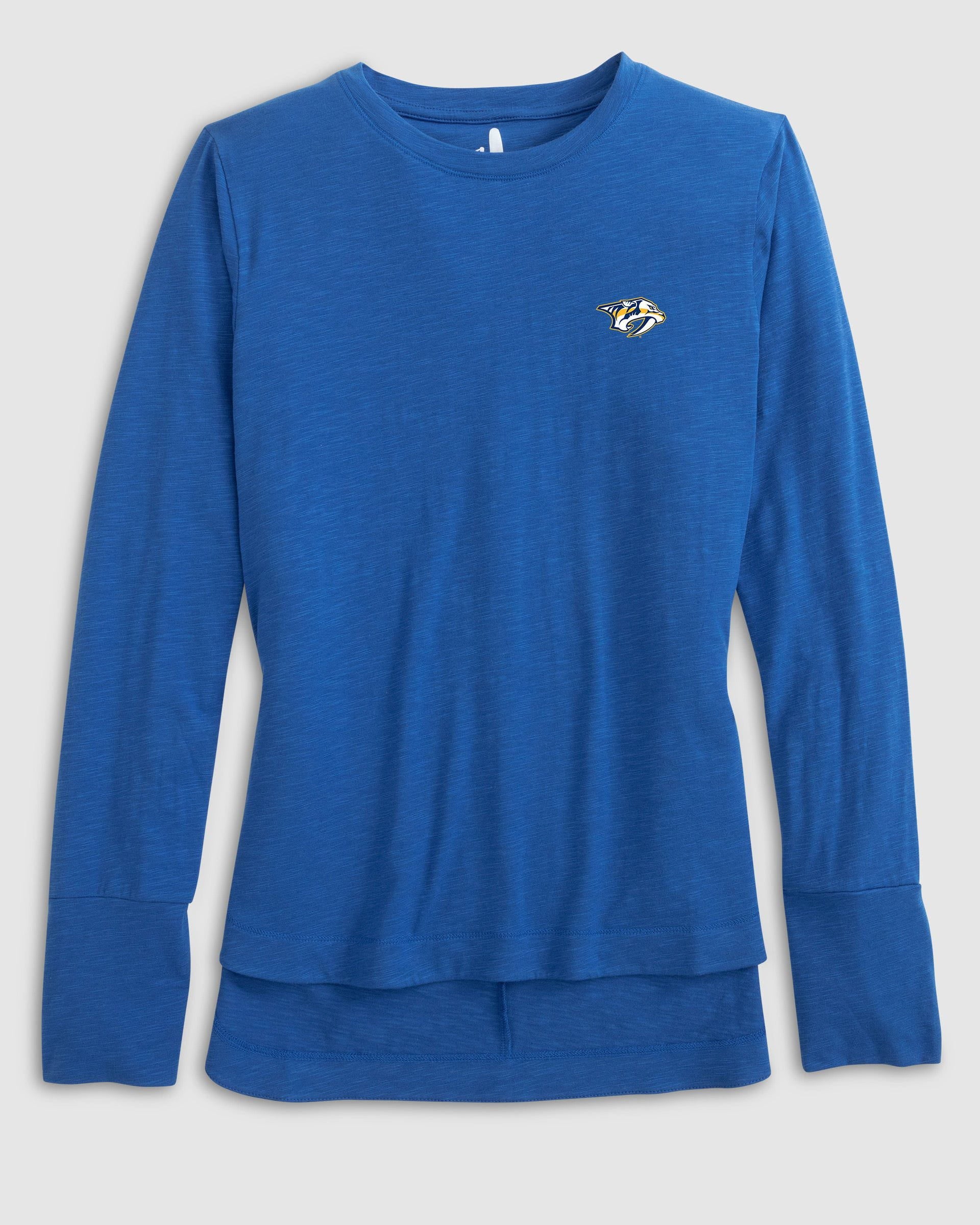 Women's Nashville Predators Valerie Long Sleeve Tee - Image 3