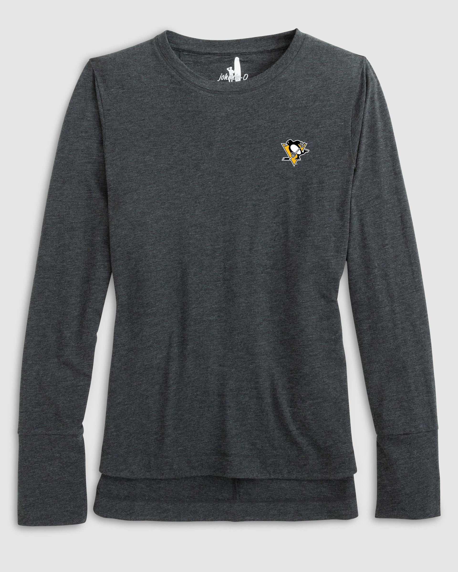Women's Pittsburgh Penguins Valerie Long Sleeve Tee - Image 2