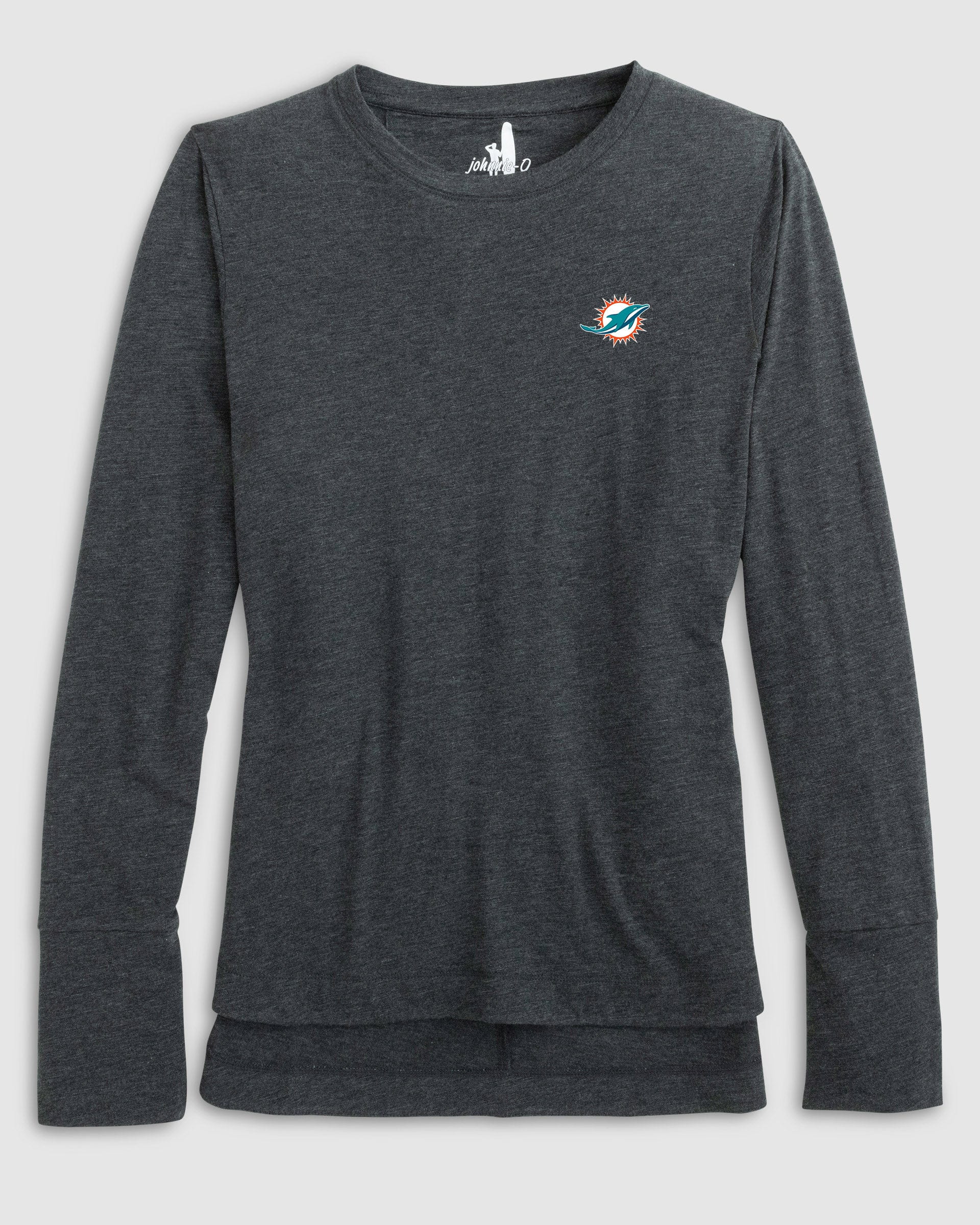 Women's Miami Dolphins Valerie Long Sleeve Tee - Image 2
