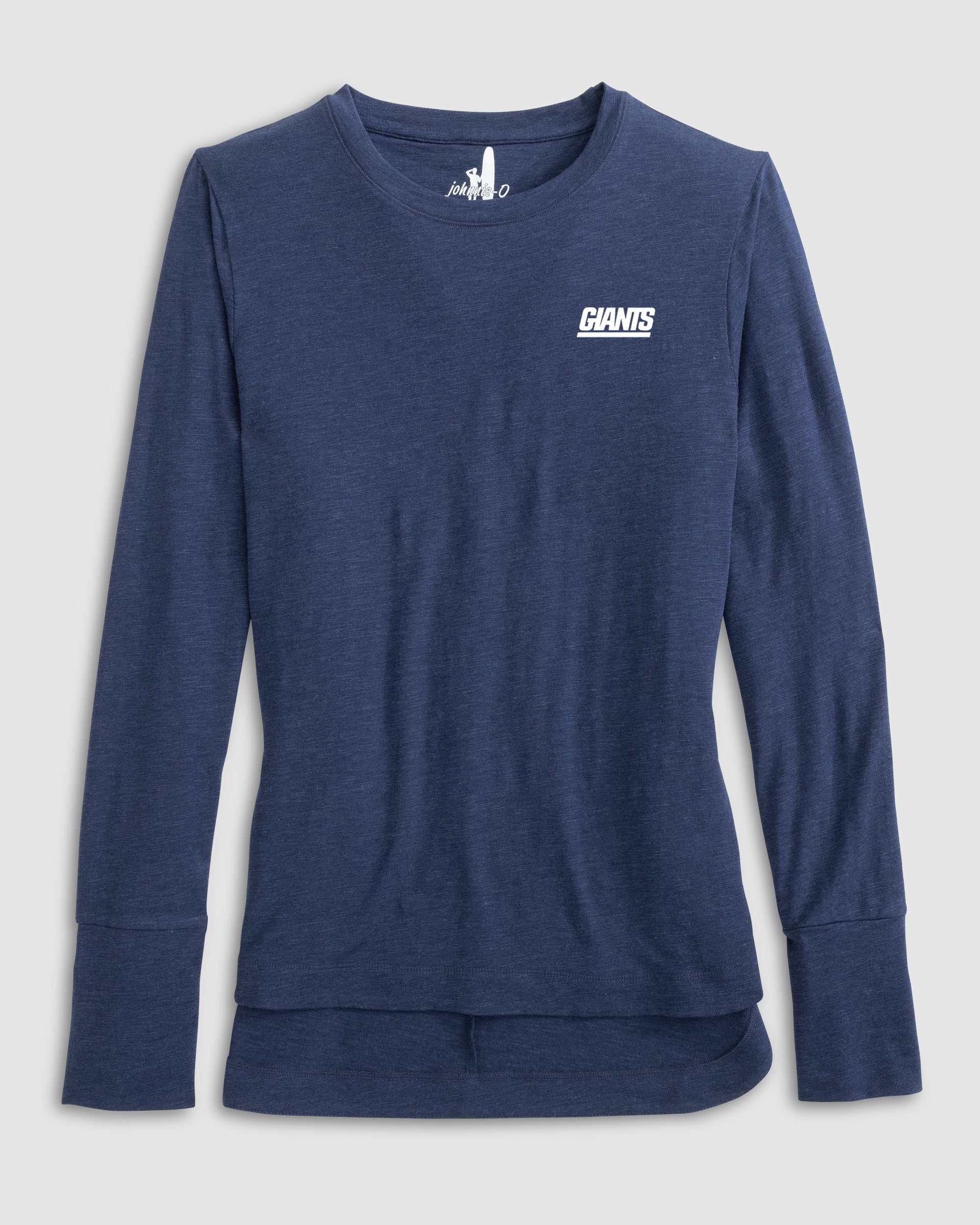 Women's New York Giants Valerie Long Sleeve Tee - Classic Logo - Image 2