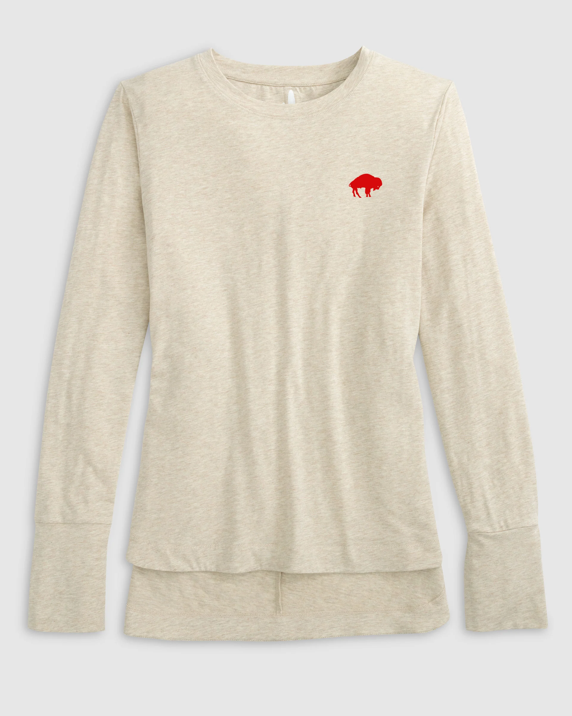 Women's Buffalo Bills Valerie Long Sleeve Tee - Classic Logo - Image 4