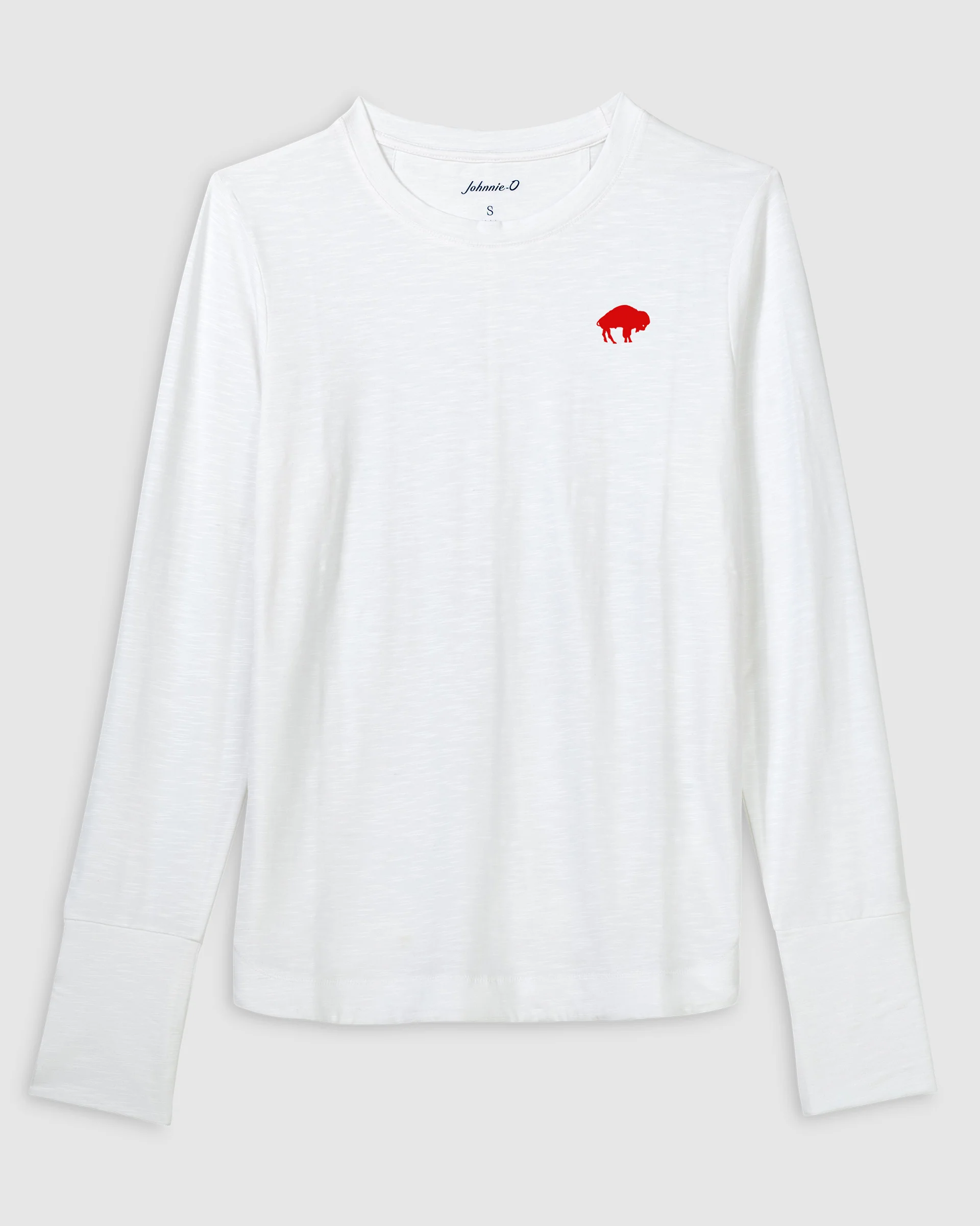 Women's Buffalo Bills Valerie Long Sleeve Tee - Classic Logo - Image 5