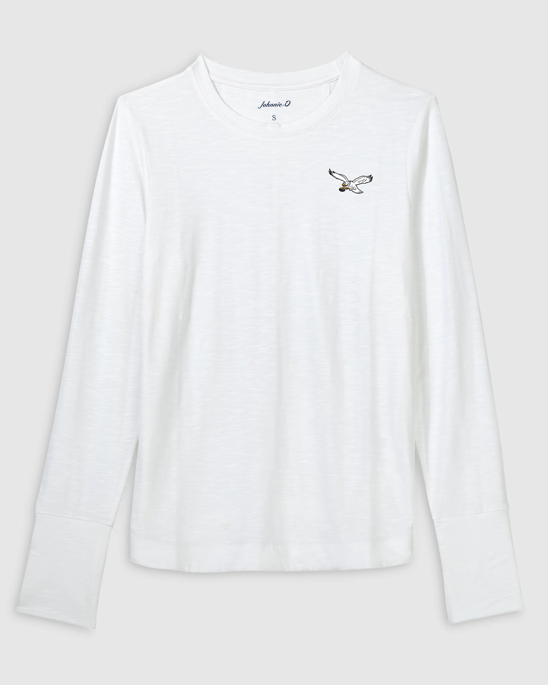 Women's Philadelphia Eagles Valerie Long Sleeve Tee - Classic Logo - Image 3
