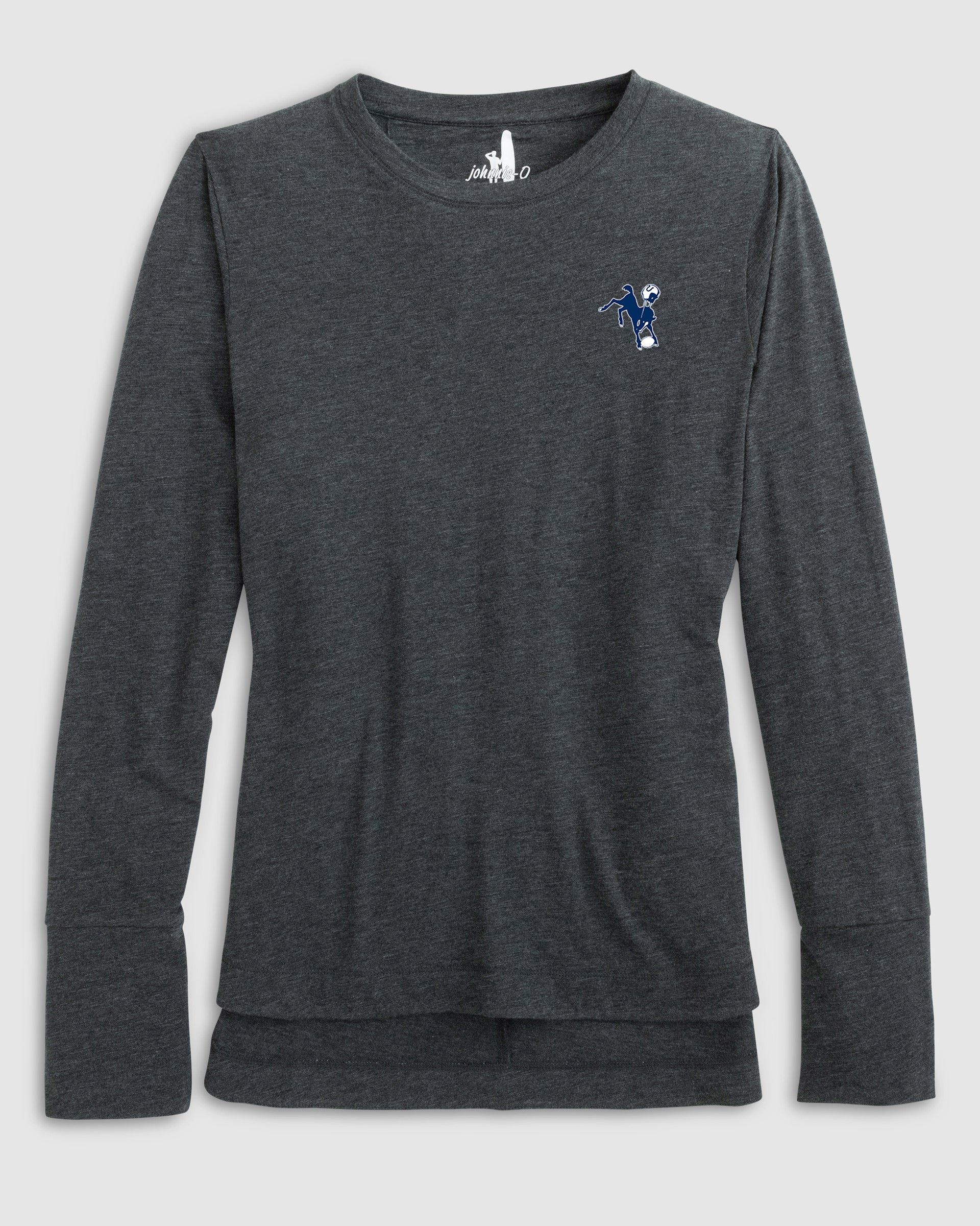 Women's Indianapolis Colts Valerie Long Sleeve Tee - Classic Logo - Image 2