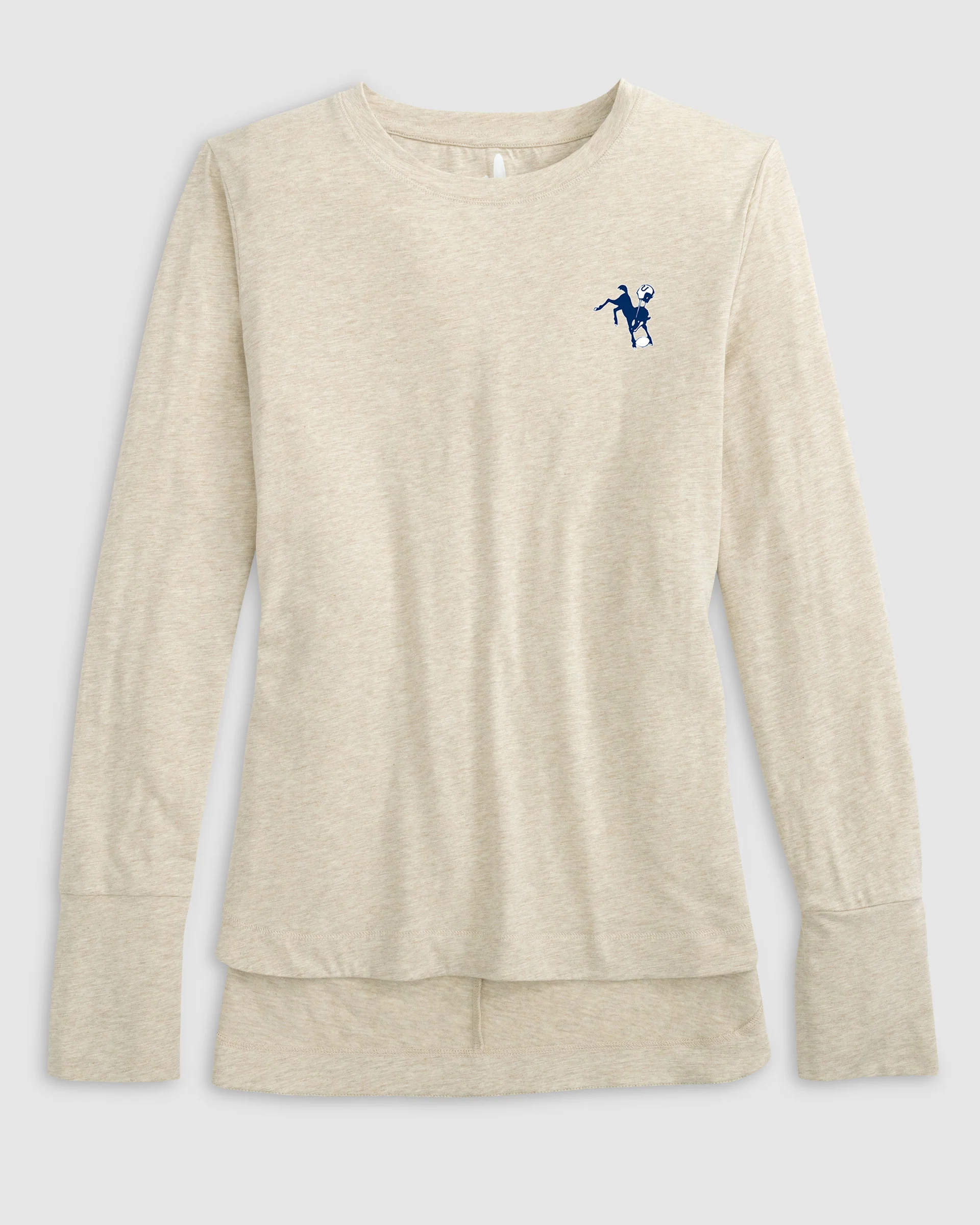 Women's Indianapolis Colts Valerie Long Sleeve Tee - Classic Logo - Image 3