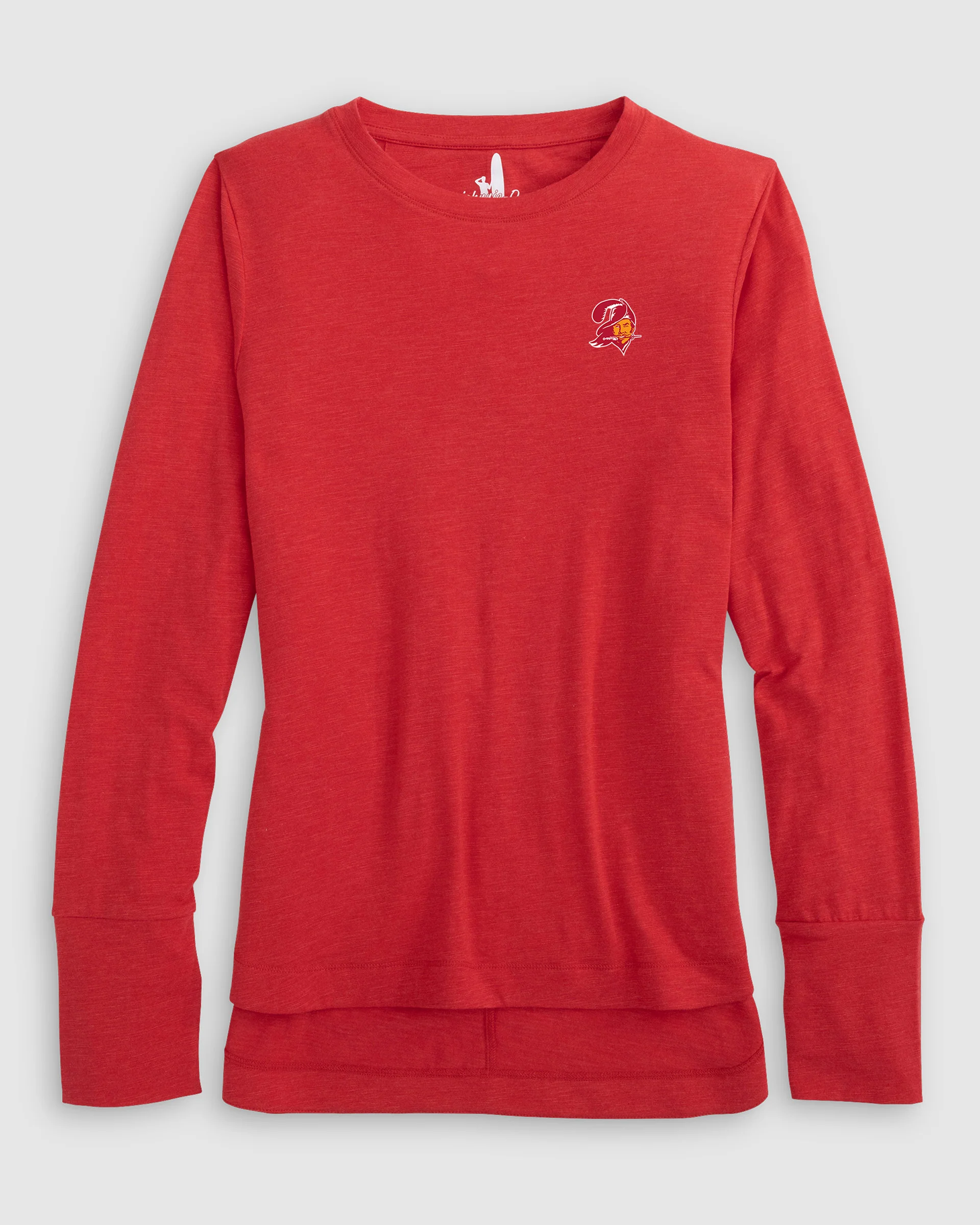 Women's Tampa Bay Buccaneers Valerie Long Sleeve Tee - Classic Logo