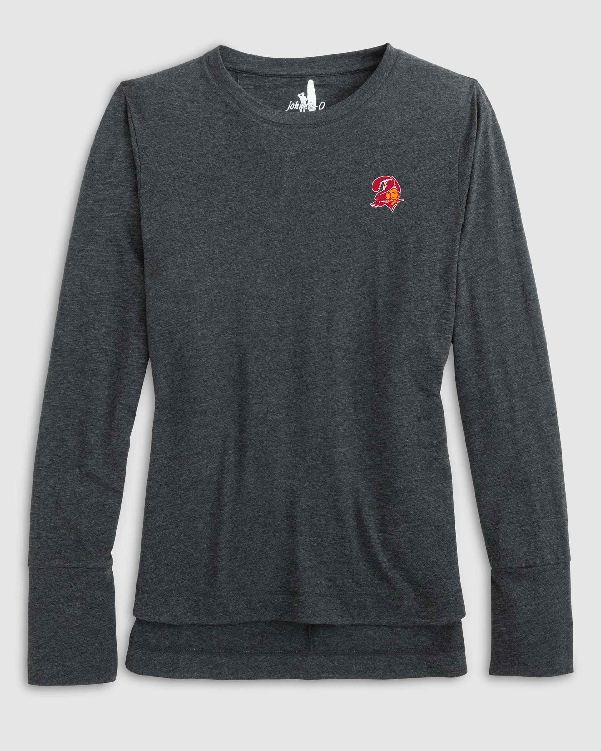 Women's Tampa Bay Buccaneers Valerie Long Sleeve Tee - Classic Logo - Image 2