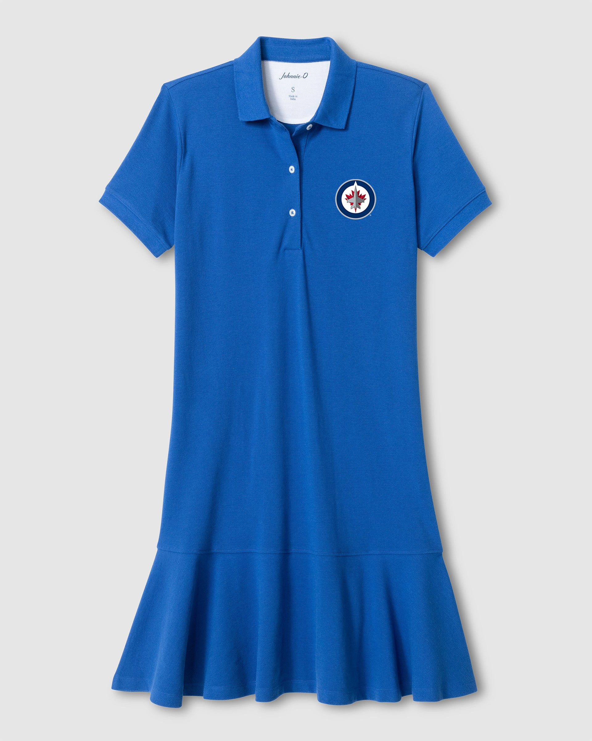 Women's Winnipeg Jets Janie Pique Mini Polo Dress