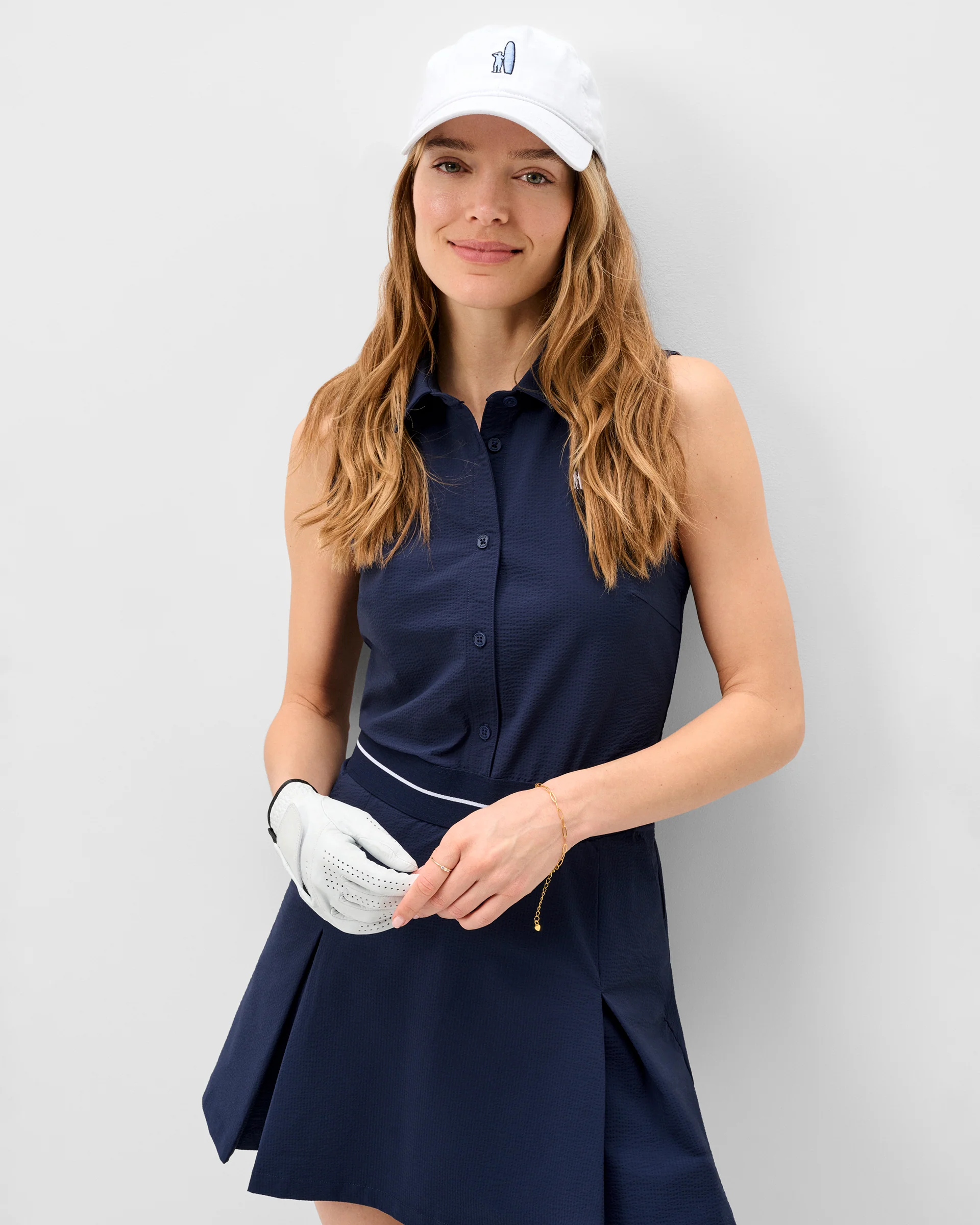 Ida Seersucker Performance Dress - Image 2