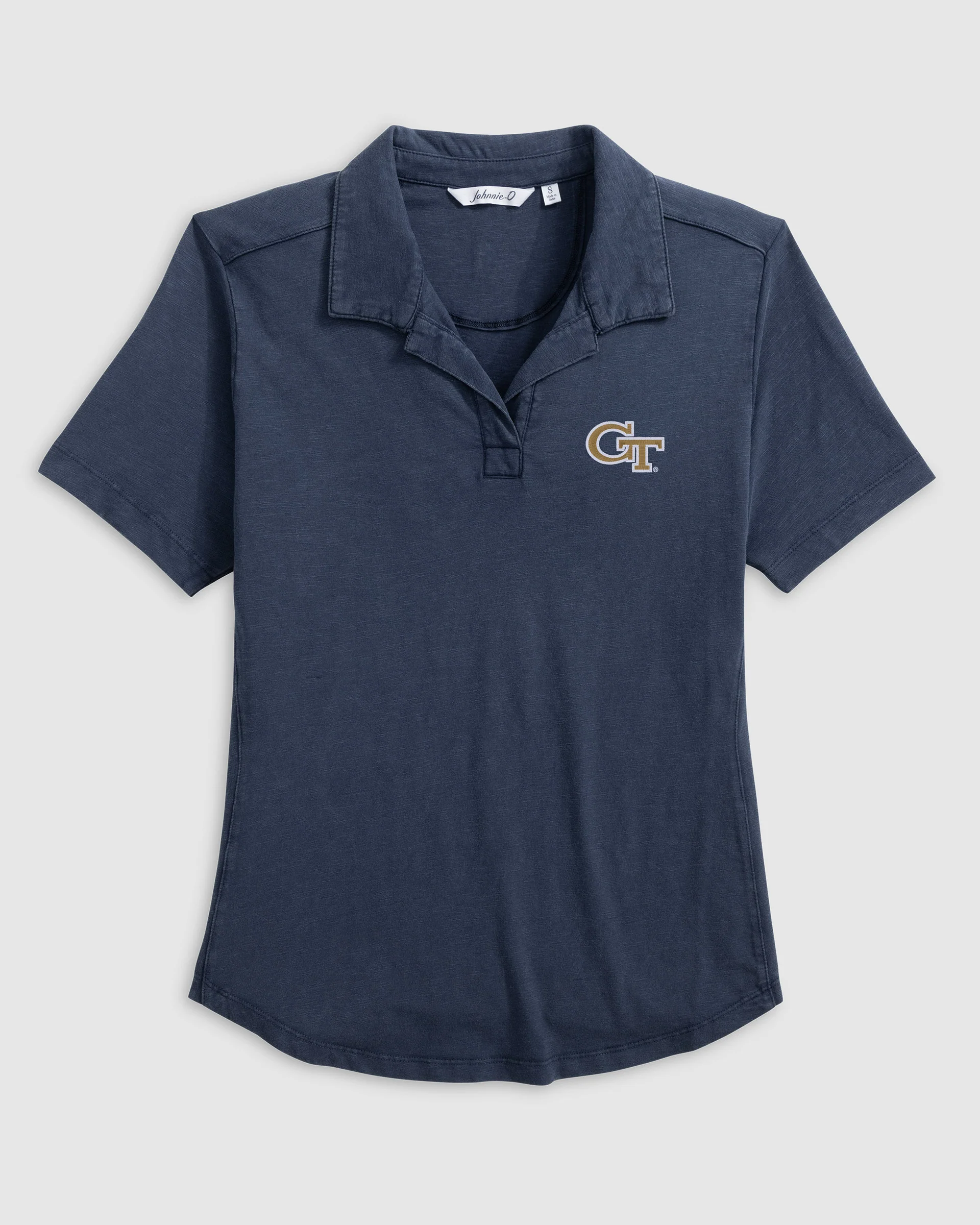 Women's Georgia Tech Coastal Wash Polo - Image 3