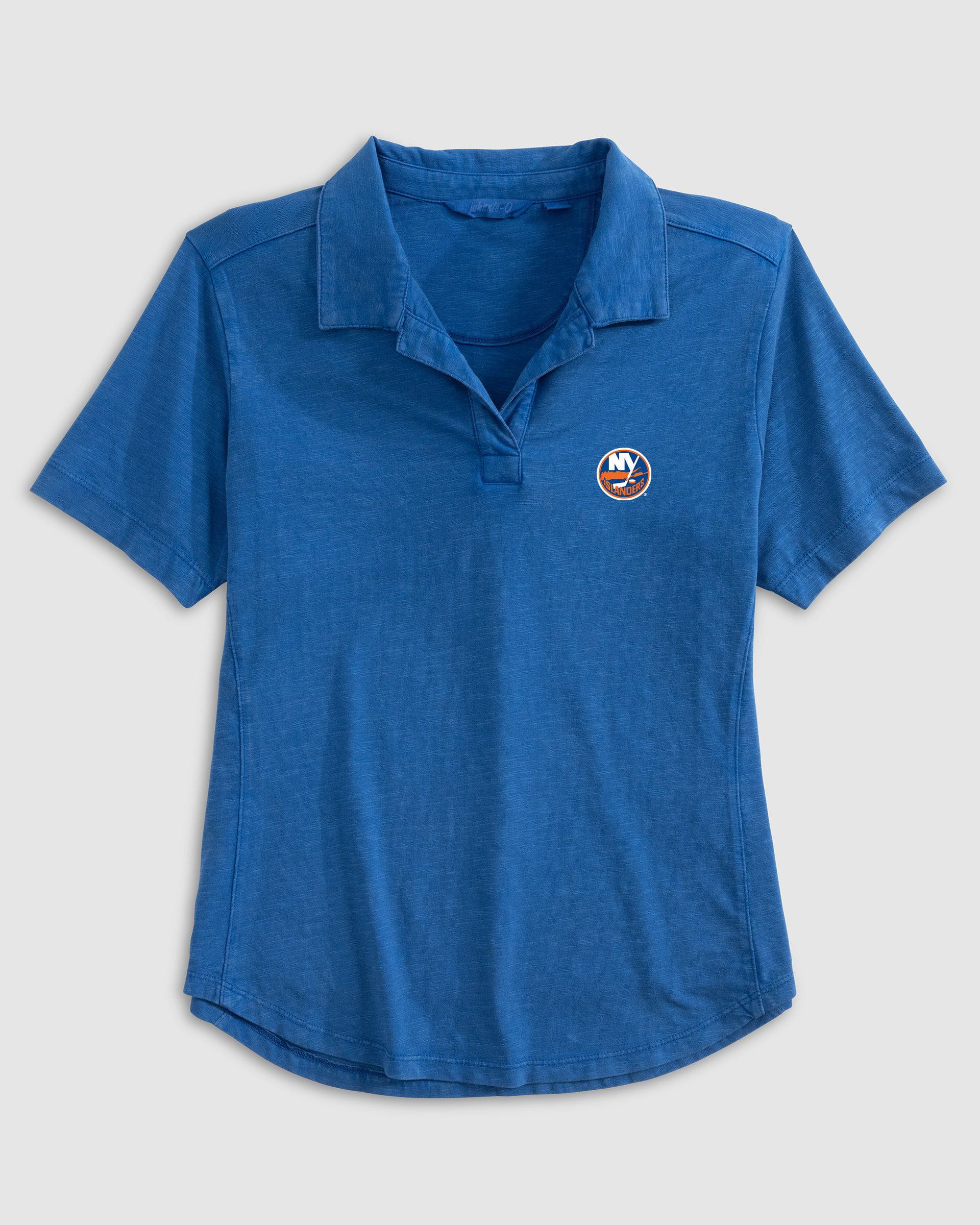 Women's New York Islanders Coastal Wash Polo - Image 3