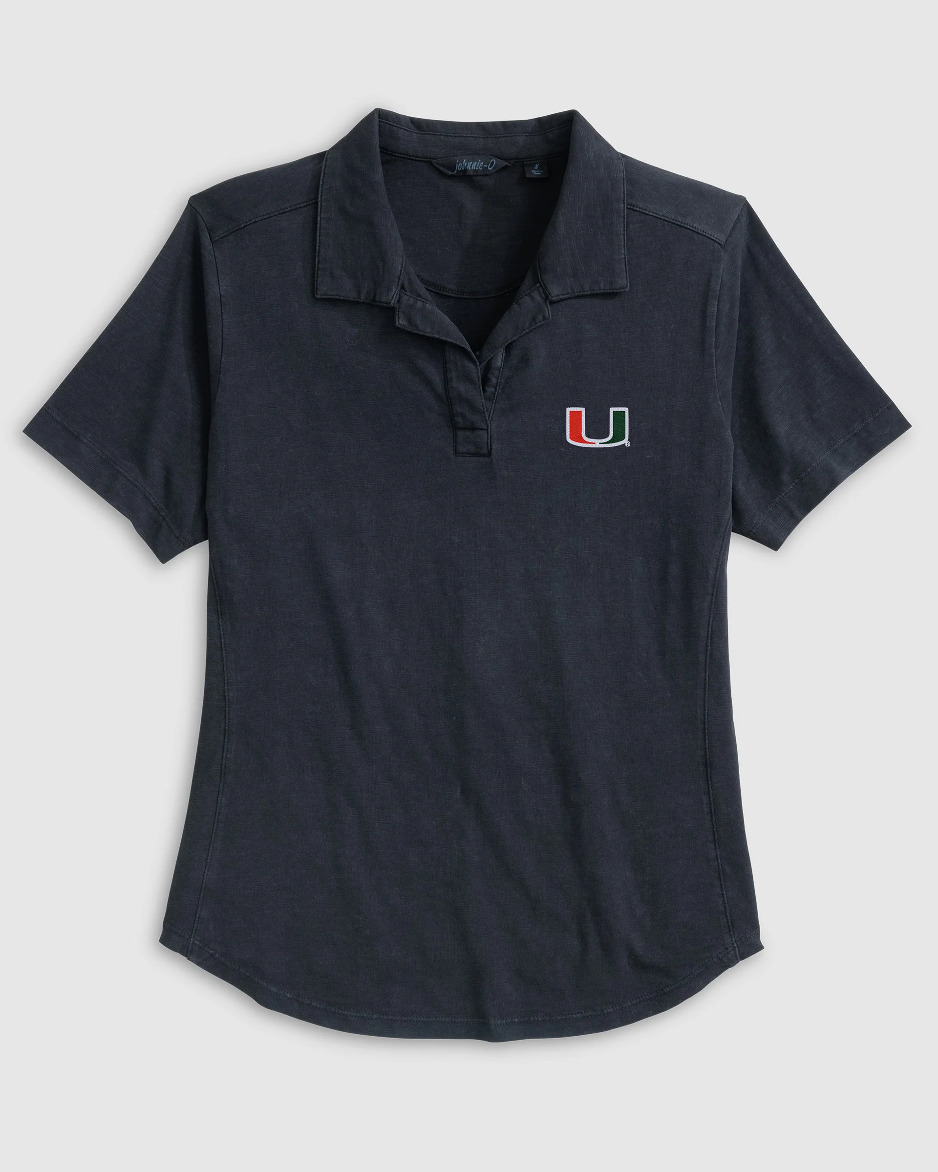 Women's University of Miami Coastal Wash Polo