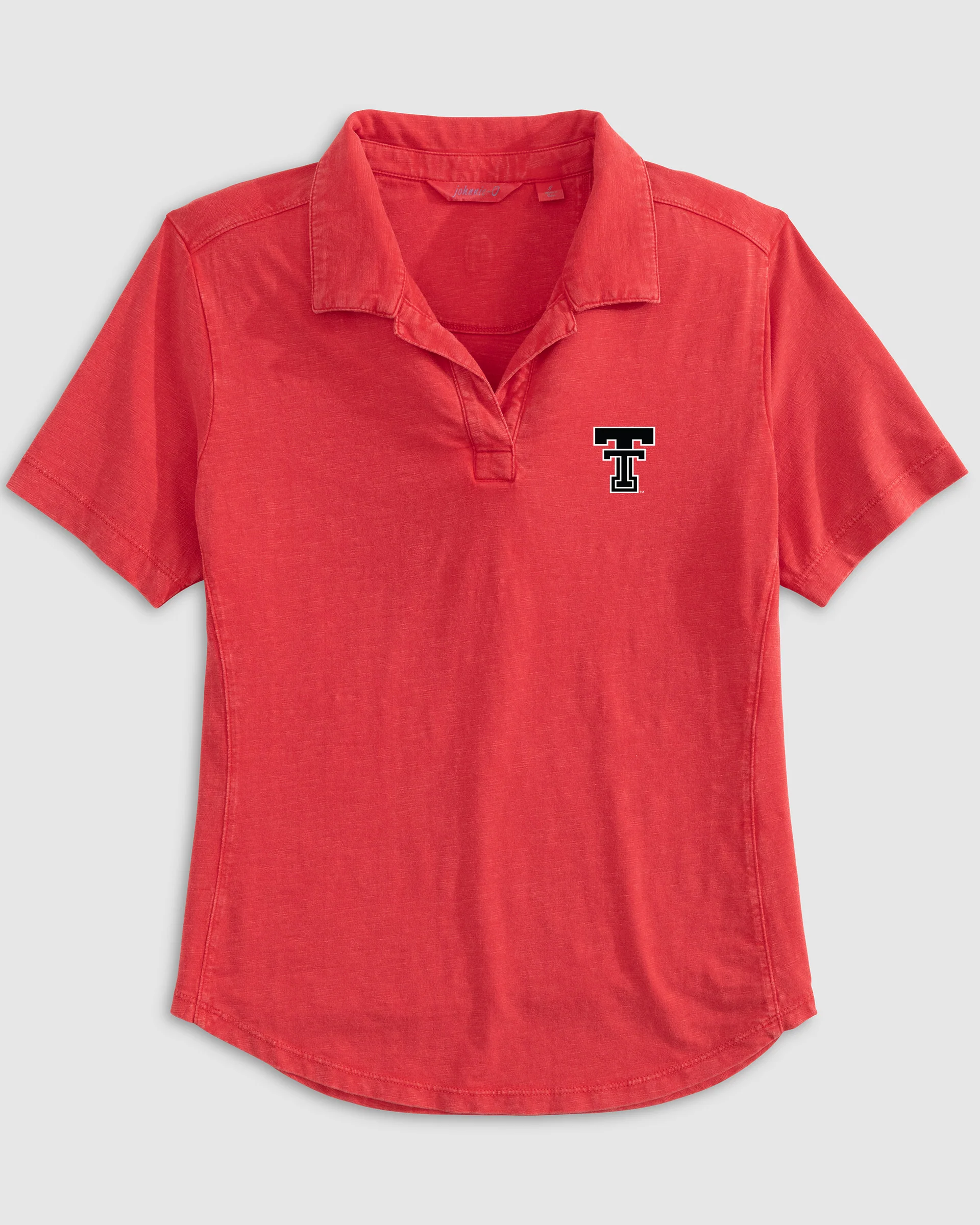 Women's Texas Tech University Coastal Wash Polo - Image 3