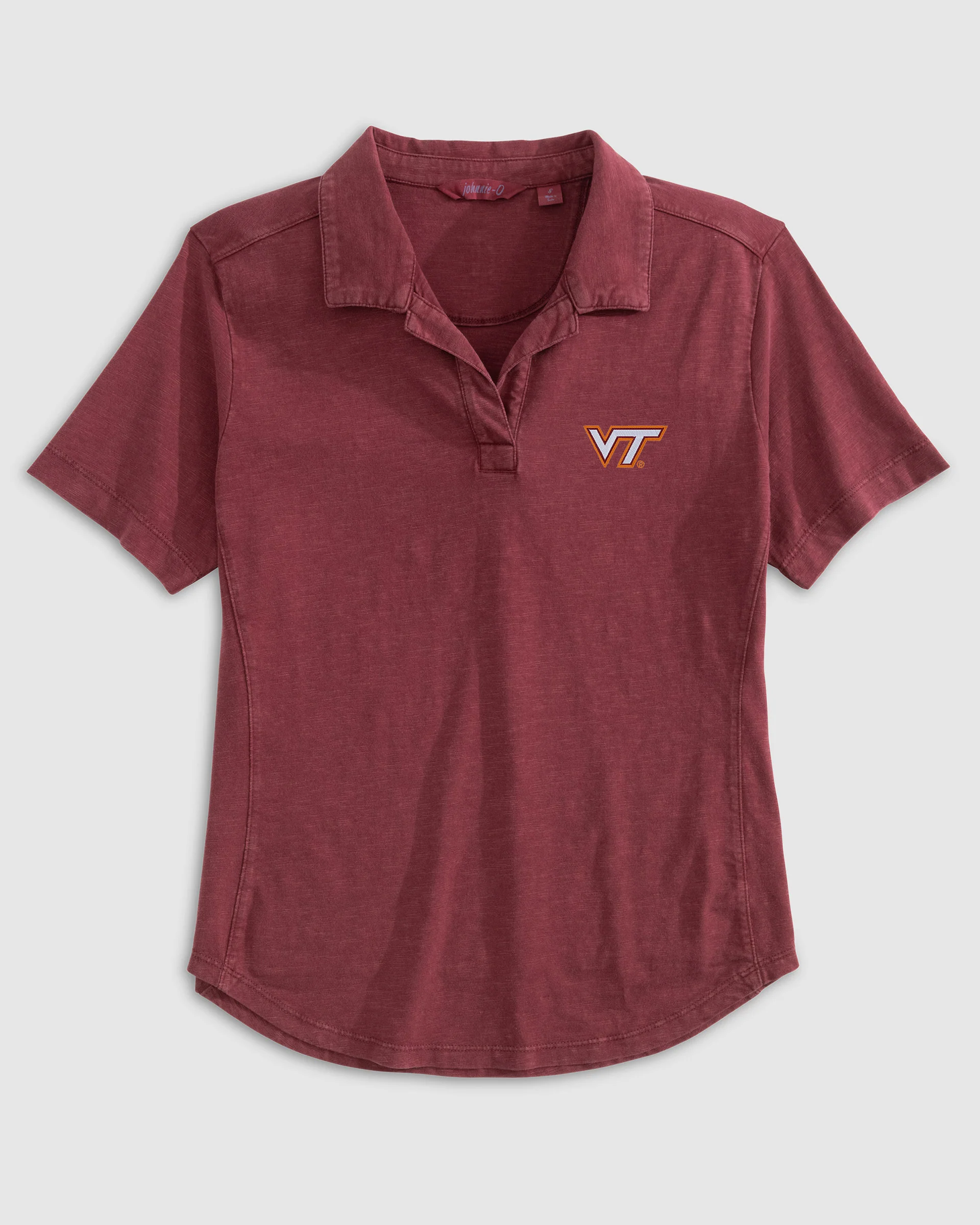 Women's Virginia Tech Coastal Wash Polo - Image 3