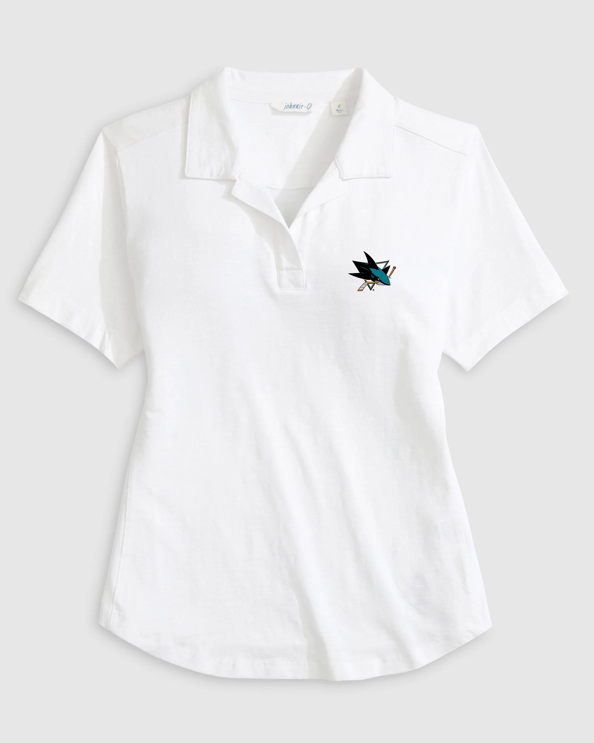 Women's San Jose Sharks Coastal Wash Polo - Image 4