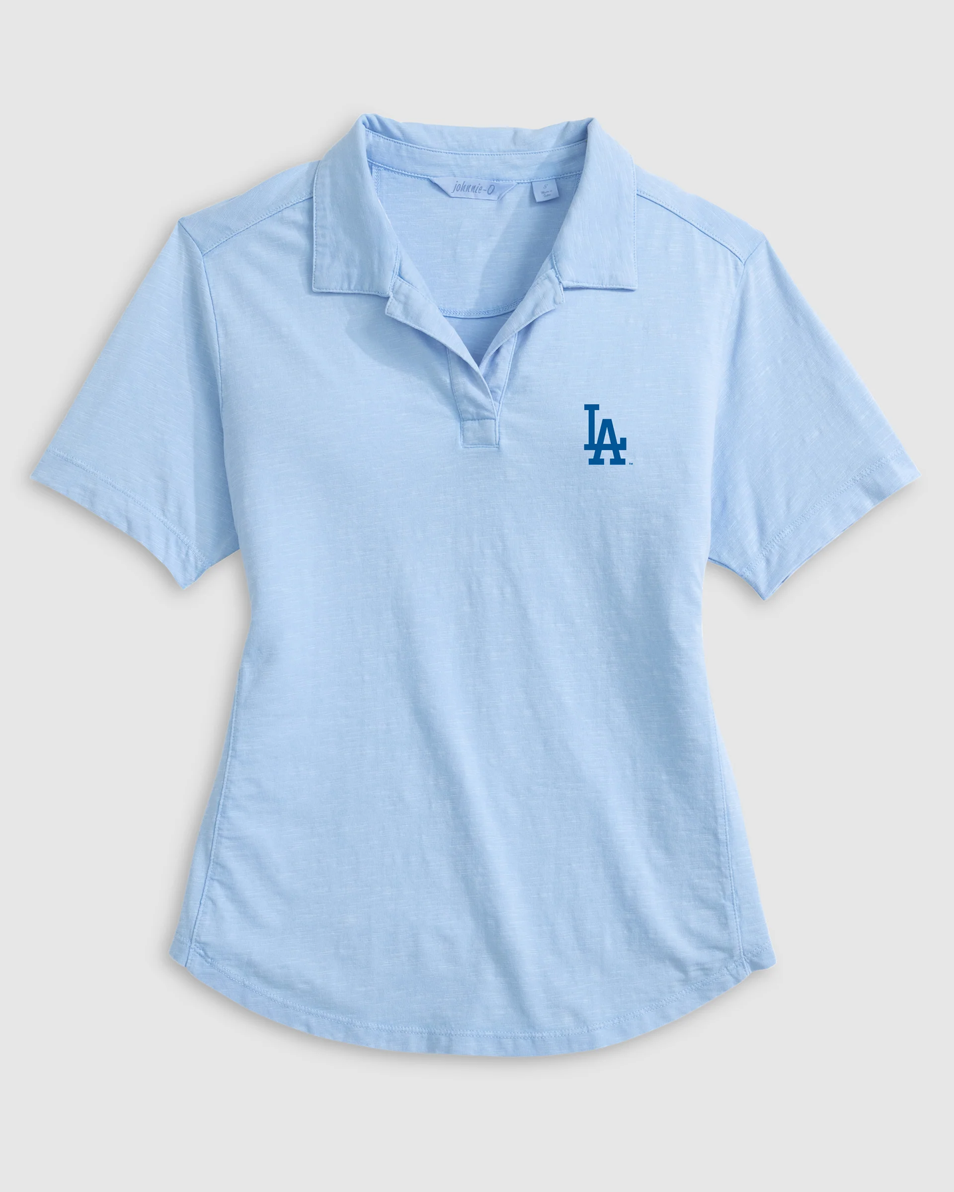 Women's Los Angeles Dodgers Coastal Wash Polo - Image 5