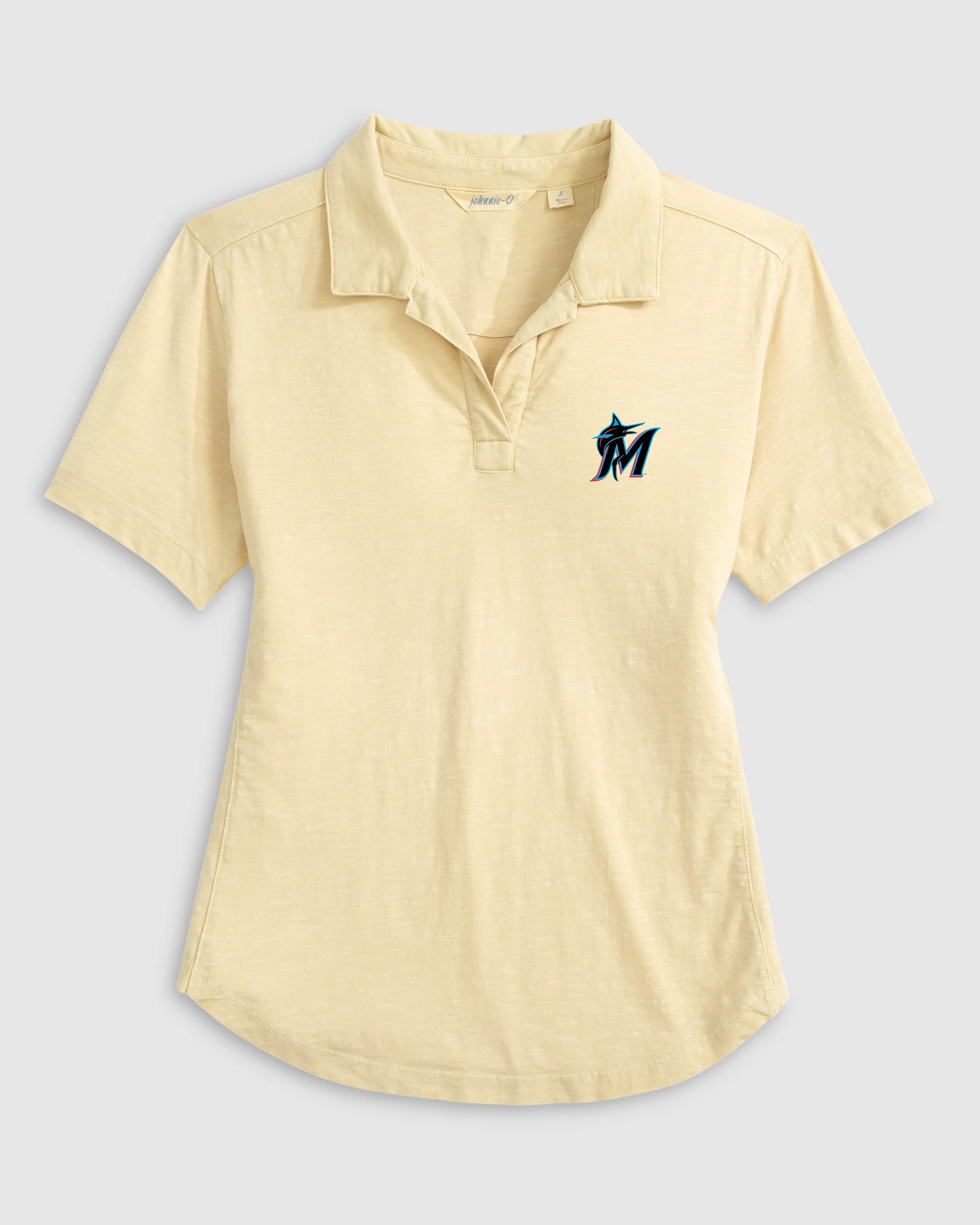Women's Miami Marlins Coastal Wash Polo - Image 2