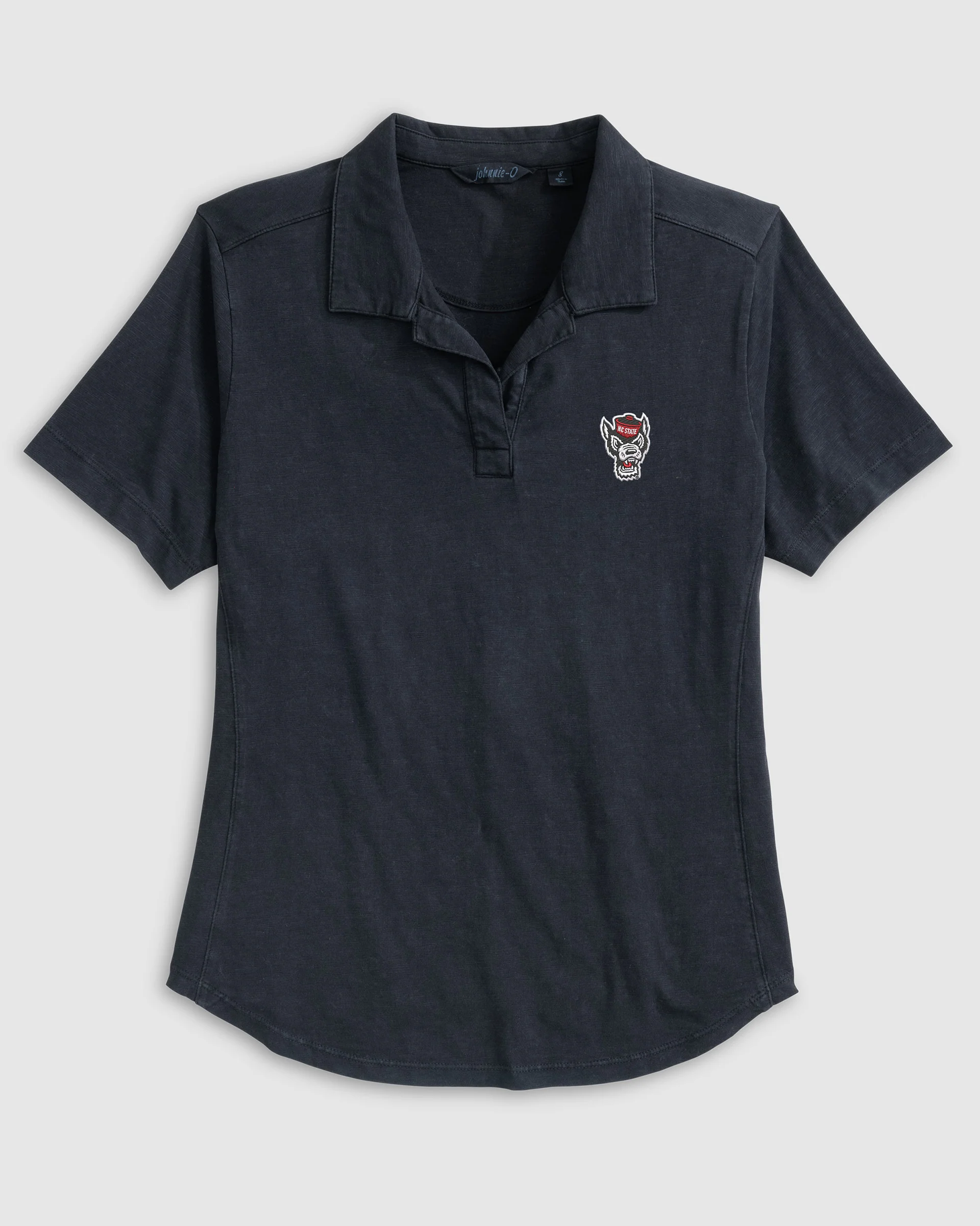 Women's NC State University Coastal Wash Polo - Wolf Logo