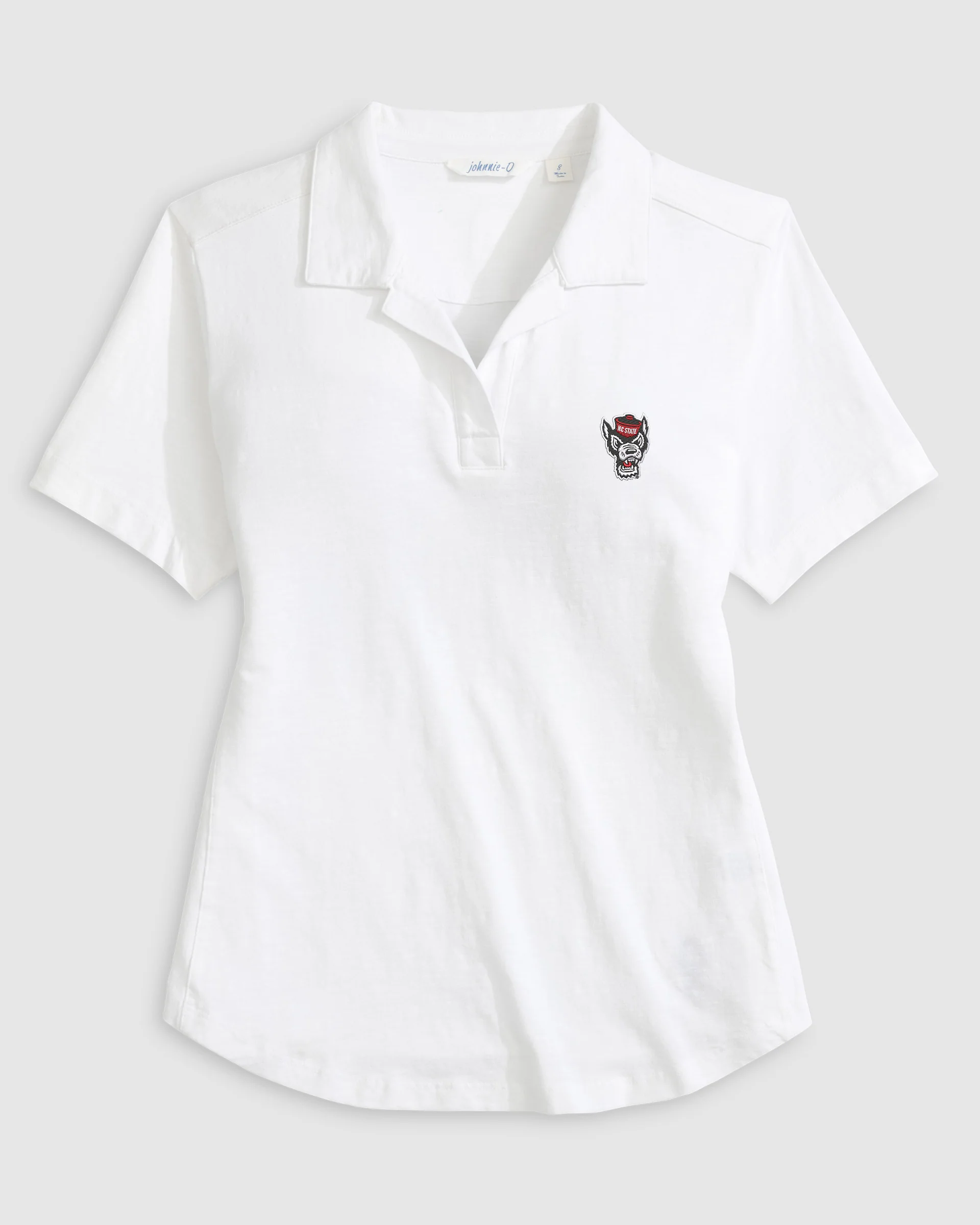 Women's NC State University Coastal Wash Polo - Wolf Logo - Image 4