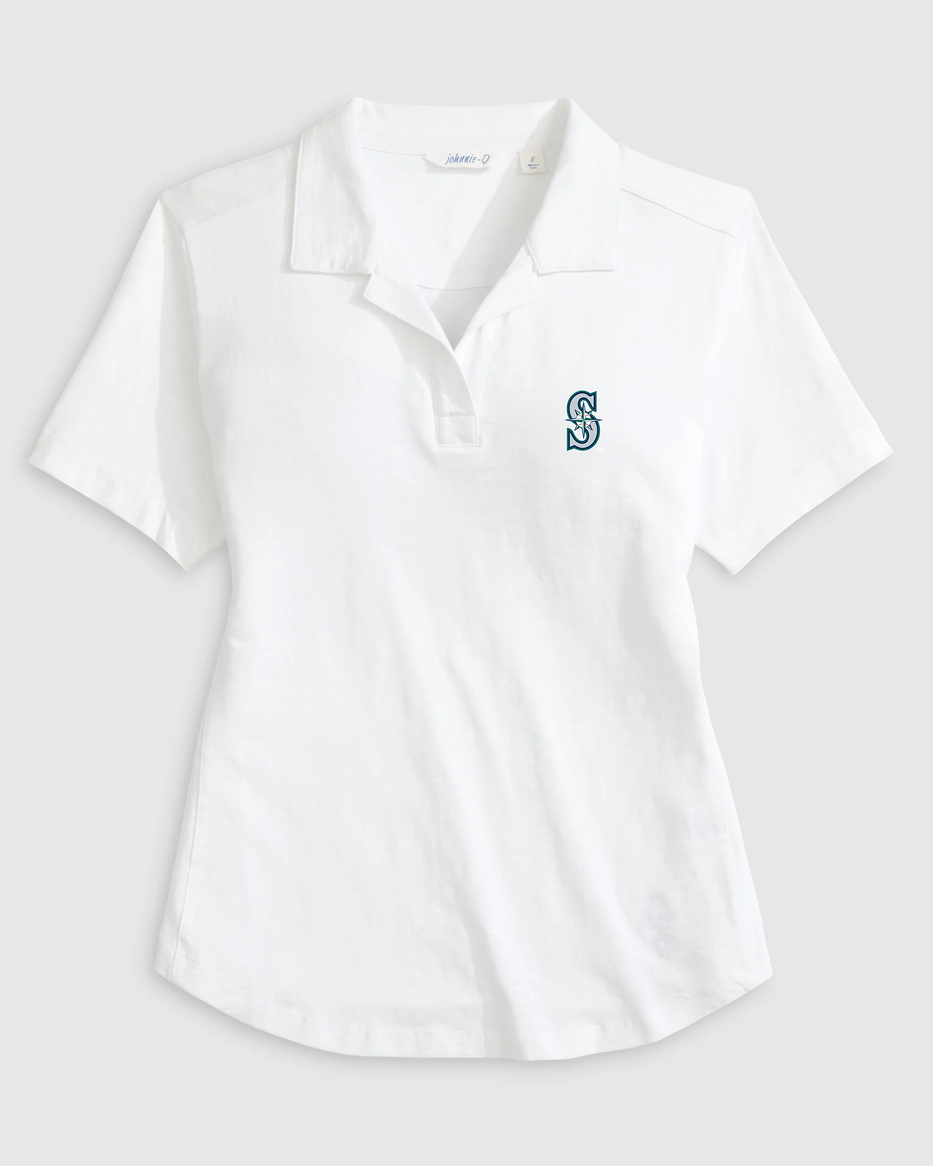 Women's Seattle Mariners Coastal Wash Polo - Image 4