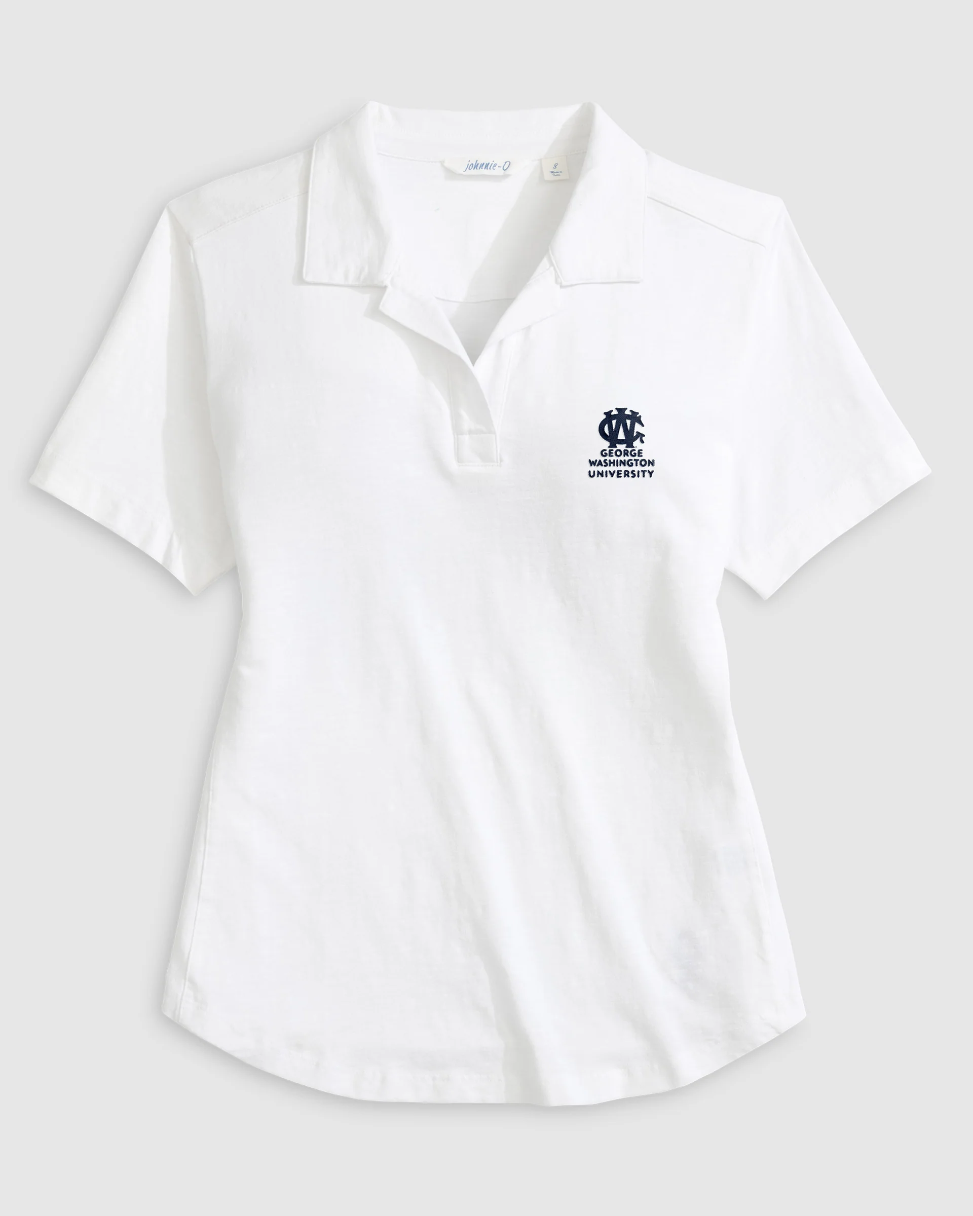 Women's George Washington University Coastal Wash Polo - Vault Logo - Image 3
