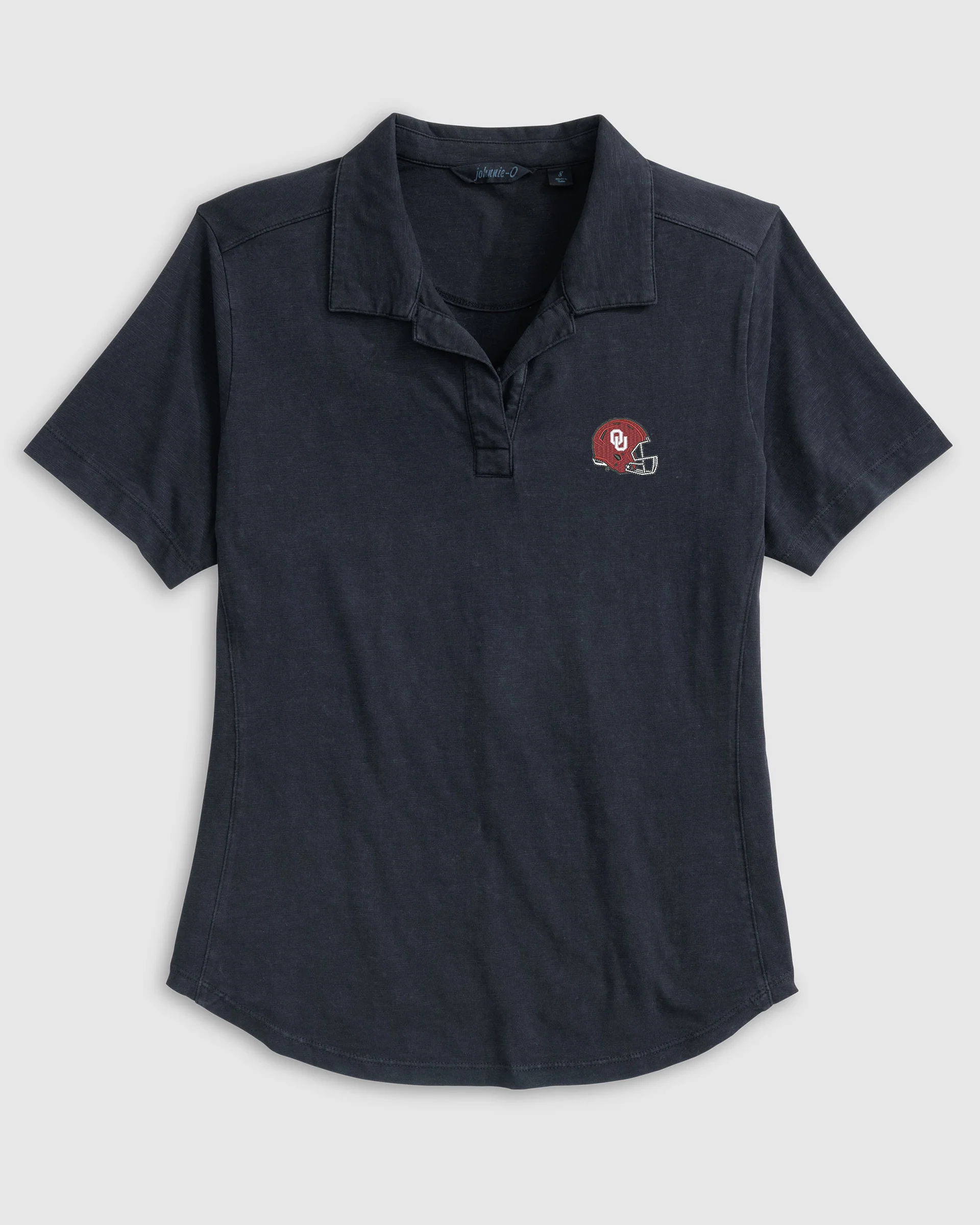 Women's University of Oklahoma Coastal Wash Polo - Helmet Logo
