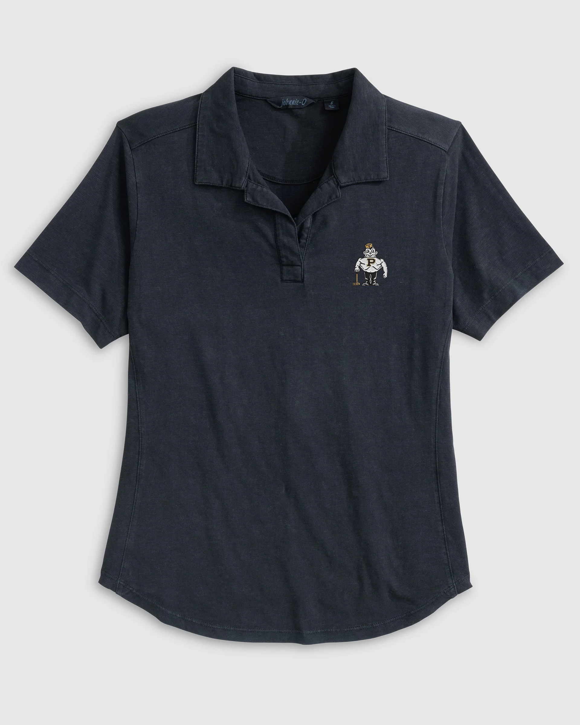 Women's Purdue University Coastal Wash Polo - Vault Logo