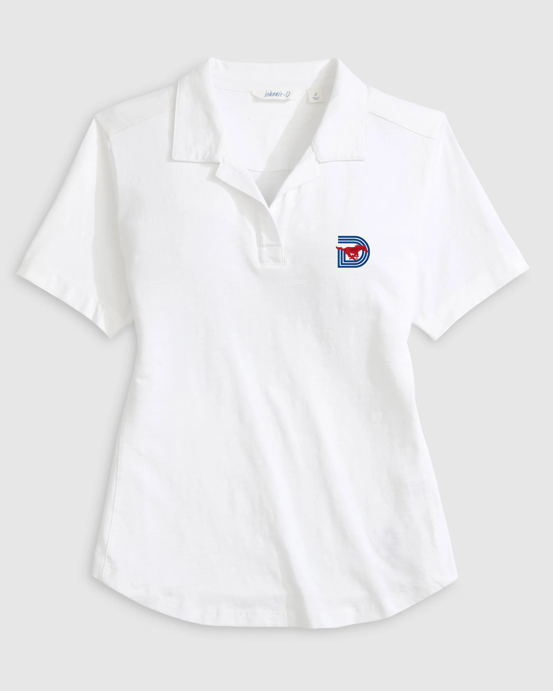 Women's Southern Methodist University Coastal Wash Polo - Triple D Logo - Image 5