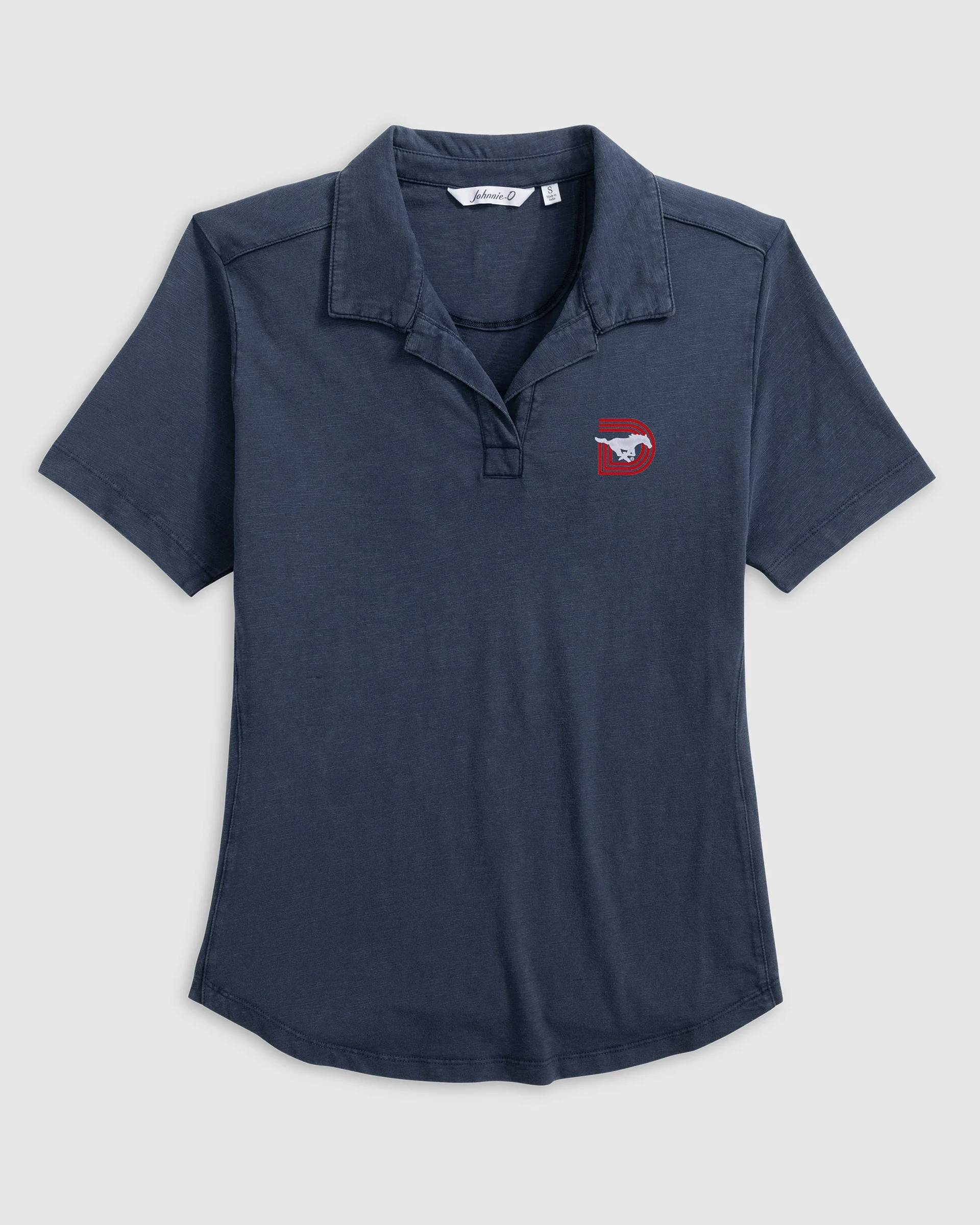 Women's Southern Methodist University Coastal Wash Polo - Triple D Logo - Image 7