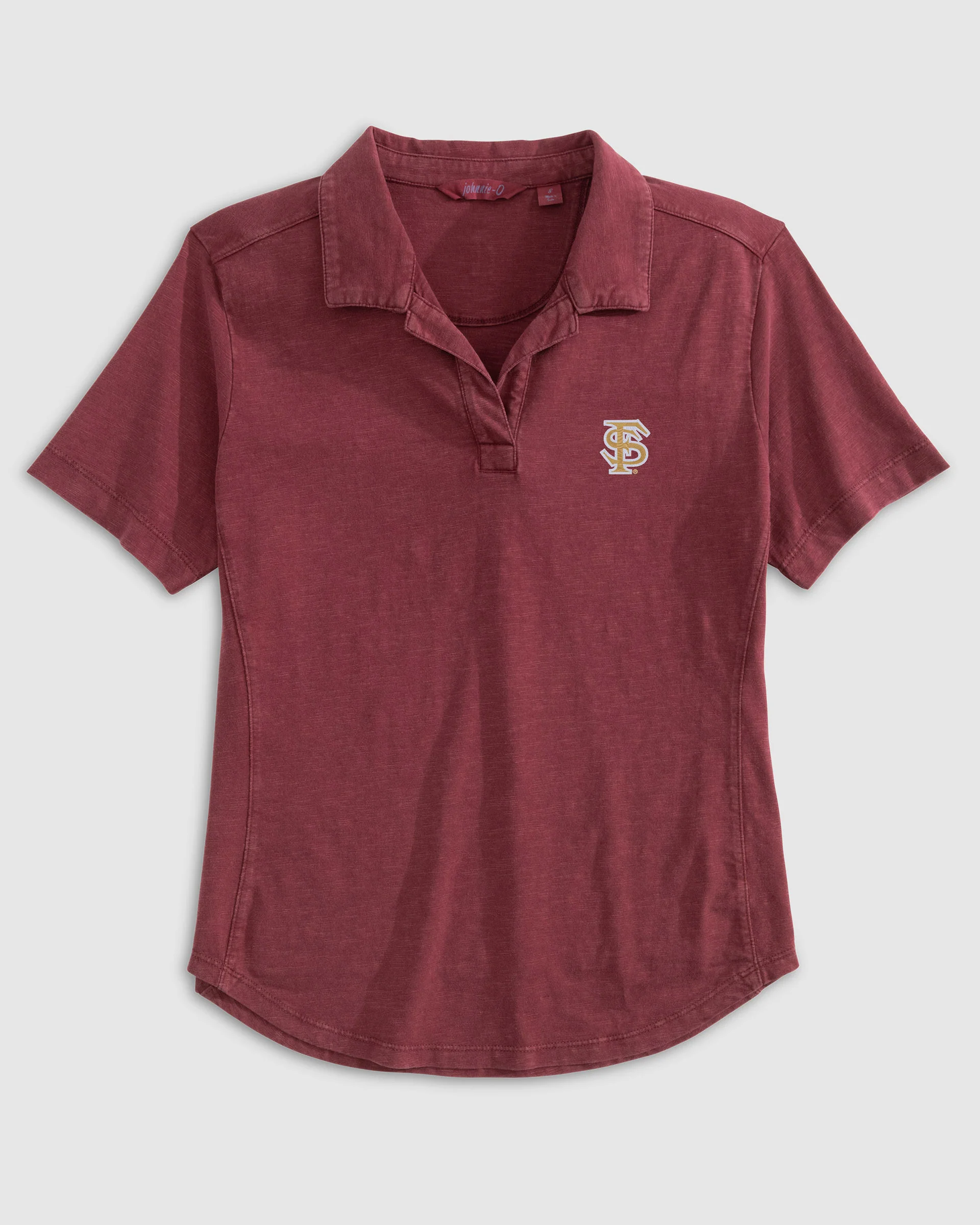 Women's Florida State University Coastal Wash Polo - Baseball Logo - Image 3