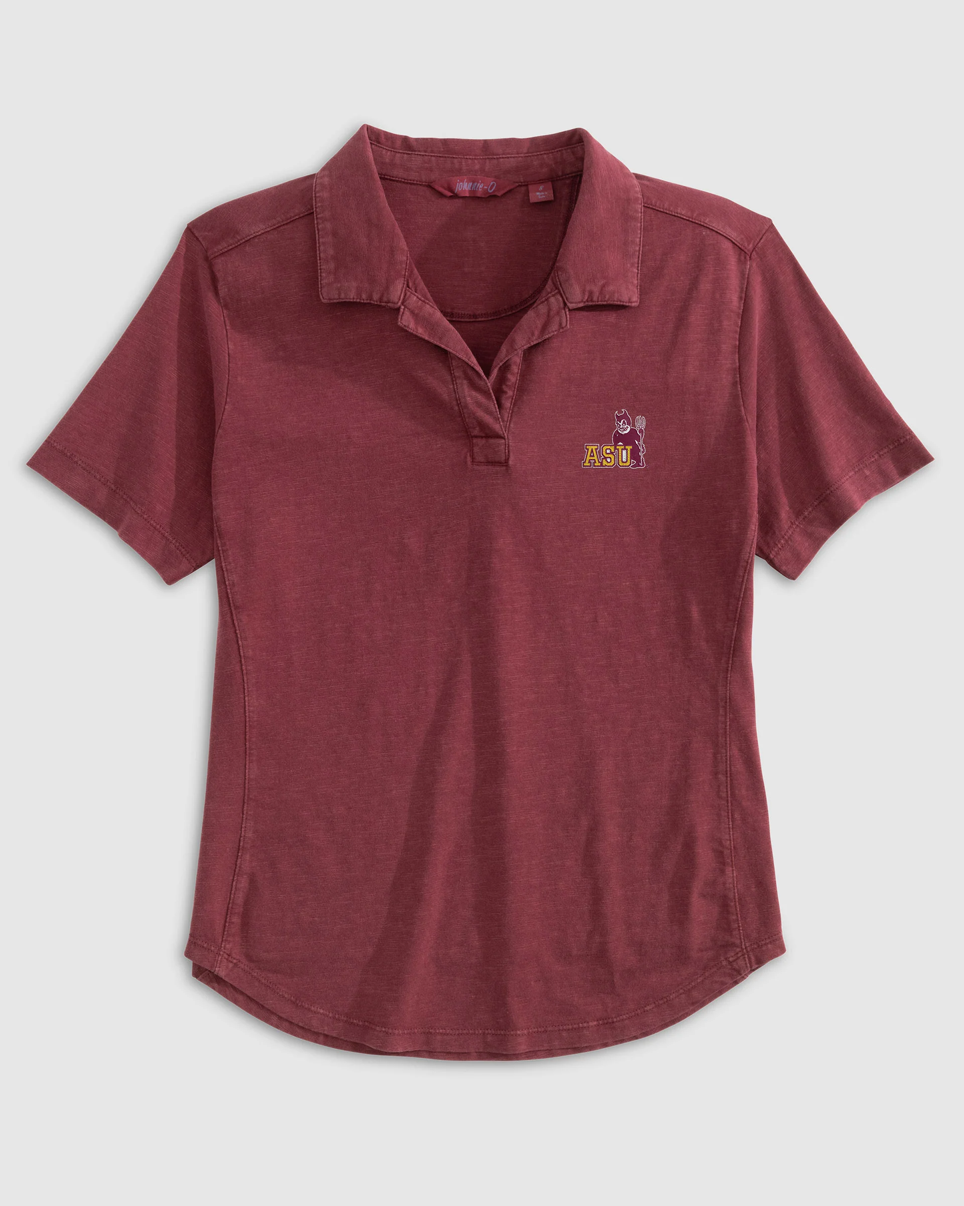 Women's Arizona State Coastal Wash Polo - Vault Logo - Image 2