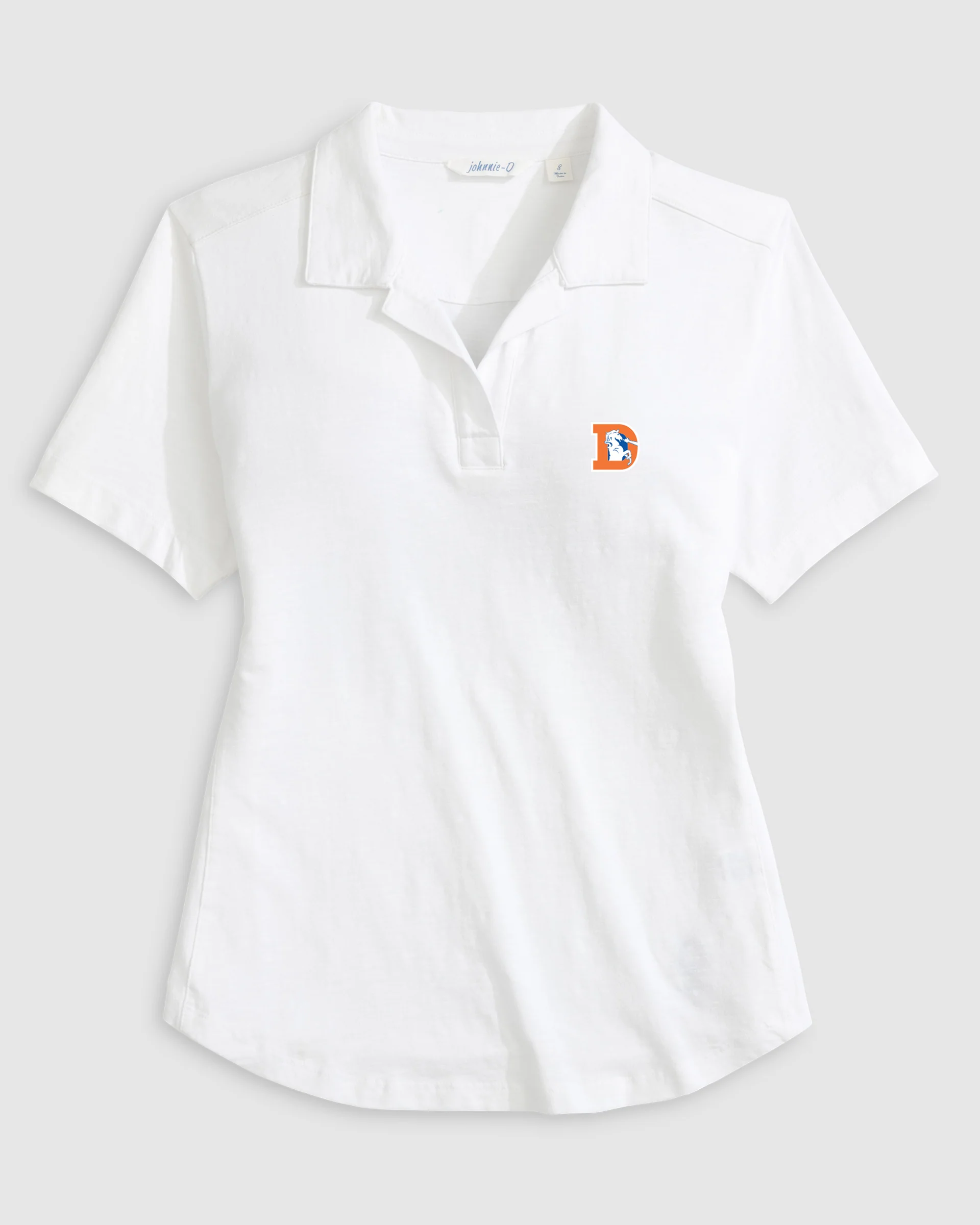 Women's Denver Broncos Coastal Wash Polo - Classic Logo - Image 3