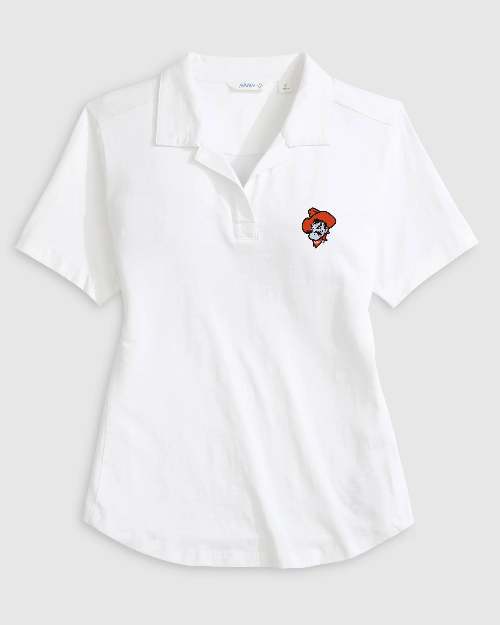 Women's Oklahoma State University Coastal Wash Polo - Pistol Pete Logo - Image 3