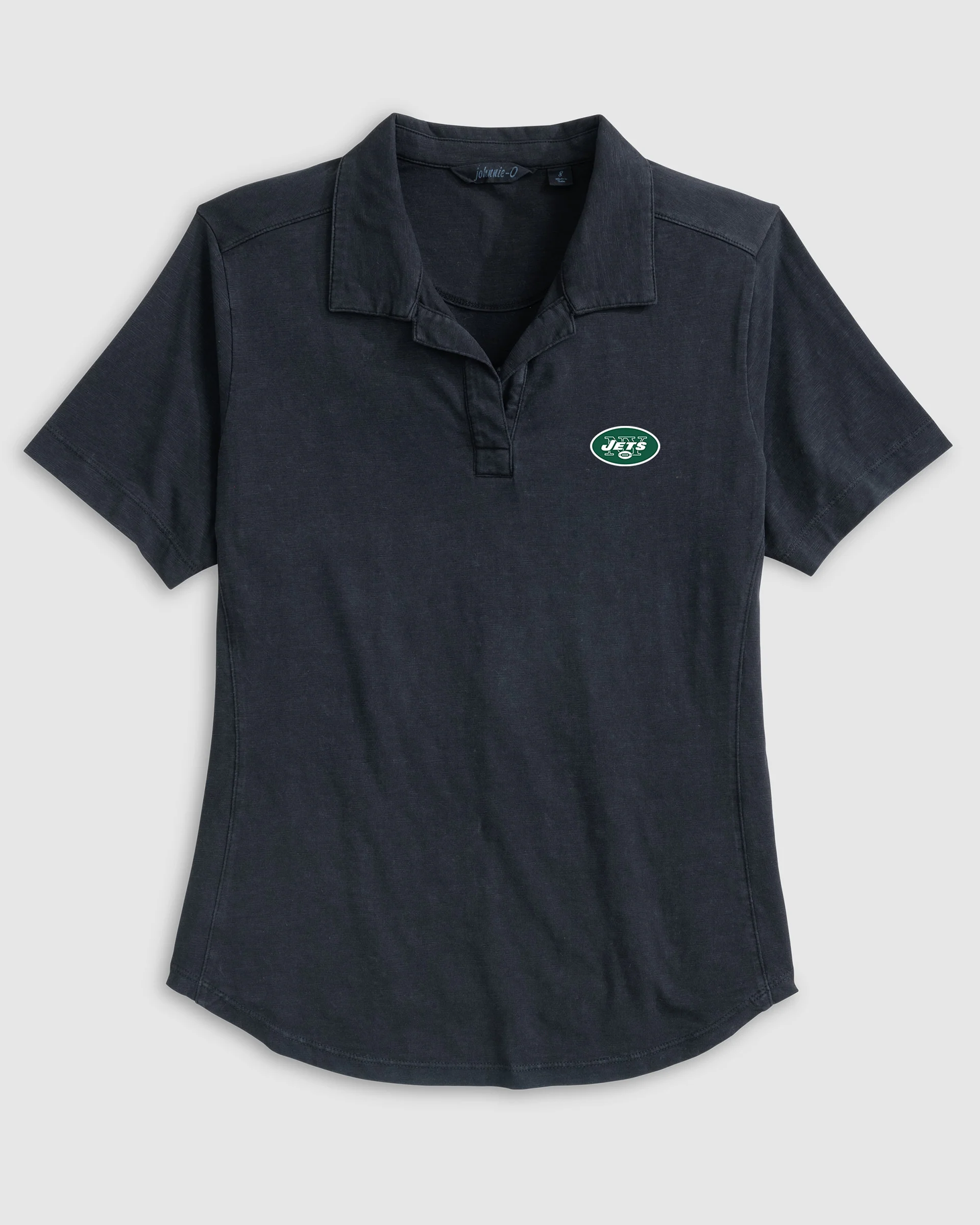 Women's New York Jets Coastal Wash Polo - Classic Logo - Image 2