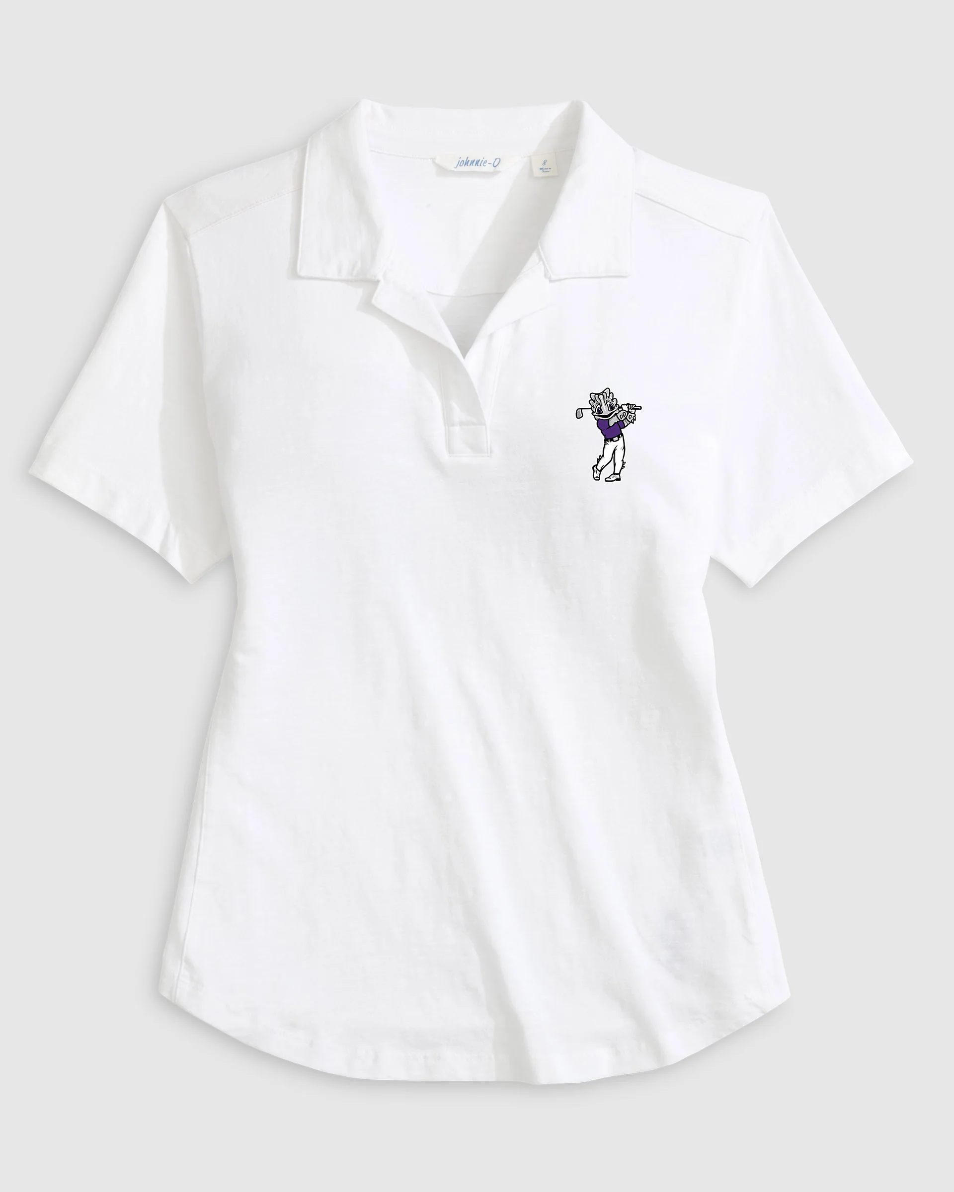 Women's Texas Christian University Coastal Wash Polo - Golf Logo