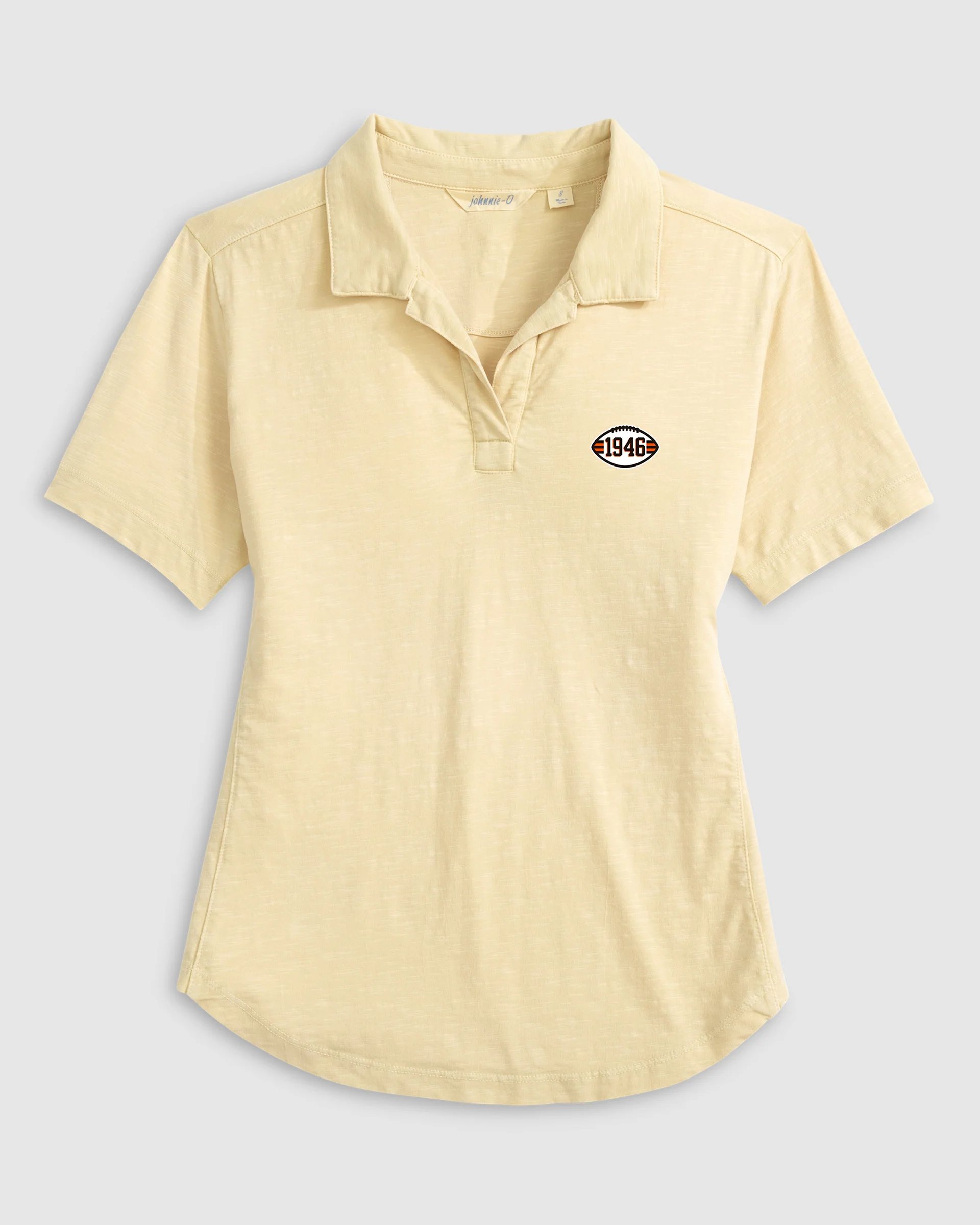 Women's Cleveland Browns Coastal Wash Polo - Classic 1946 Logo - Image 2