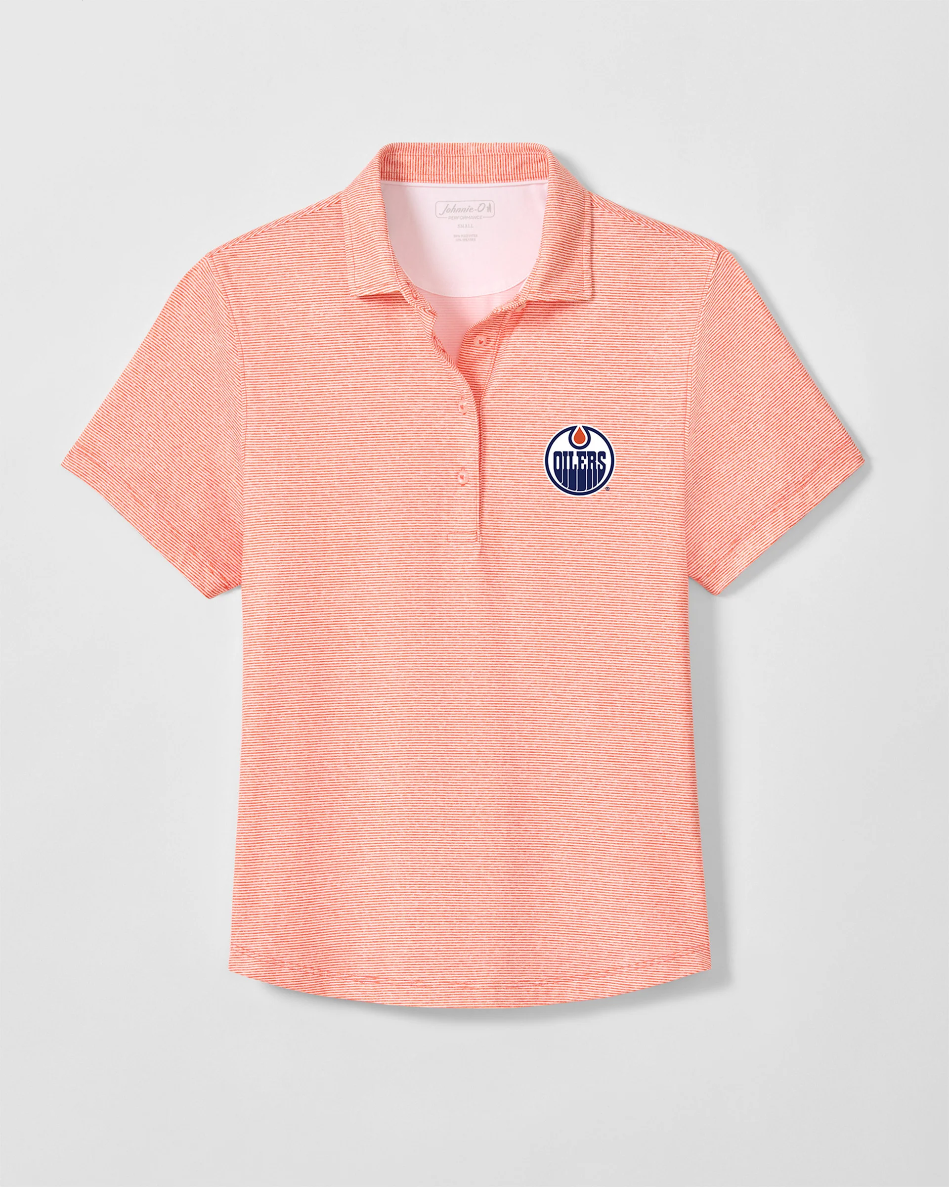 Women's Edmonton Oilers Maxine Featherweight Performance Polo