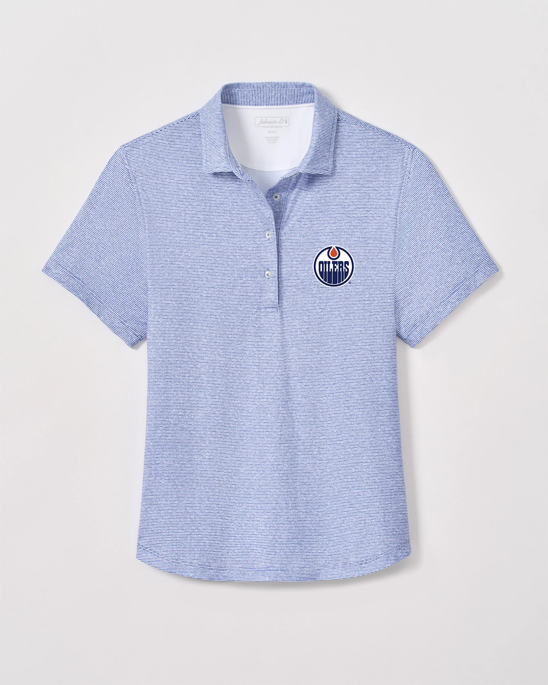 Women's Edmonton Oilers Maxine Featherweight Performance Polo - Image 2