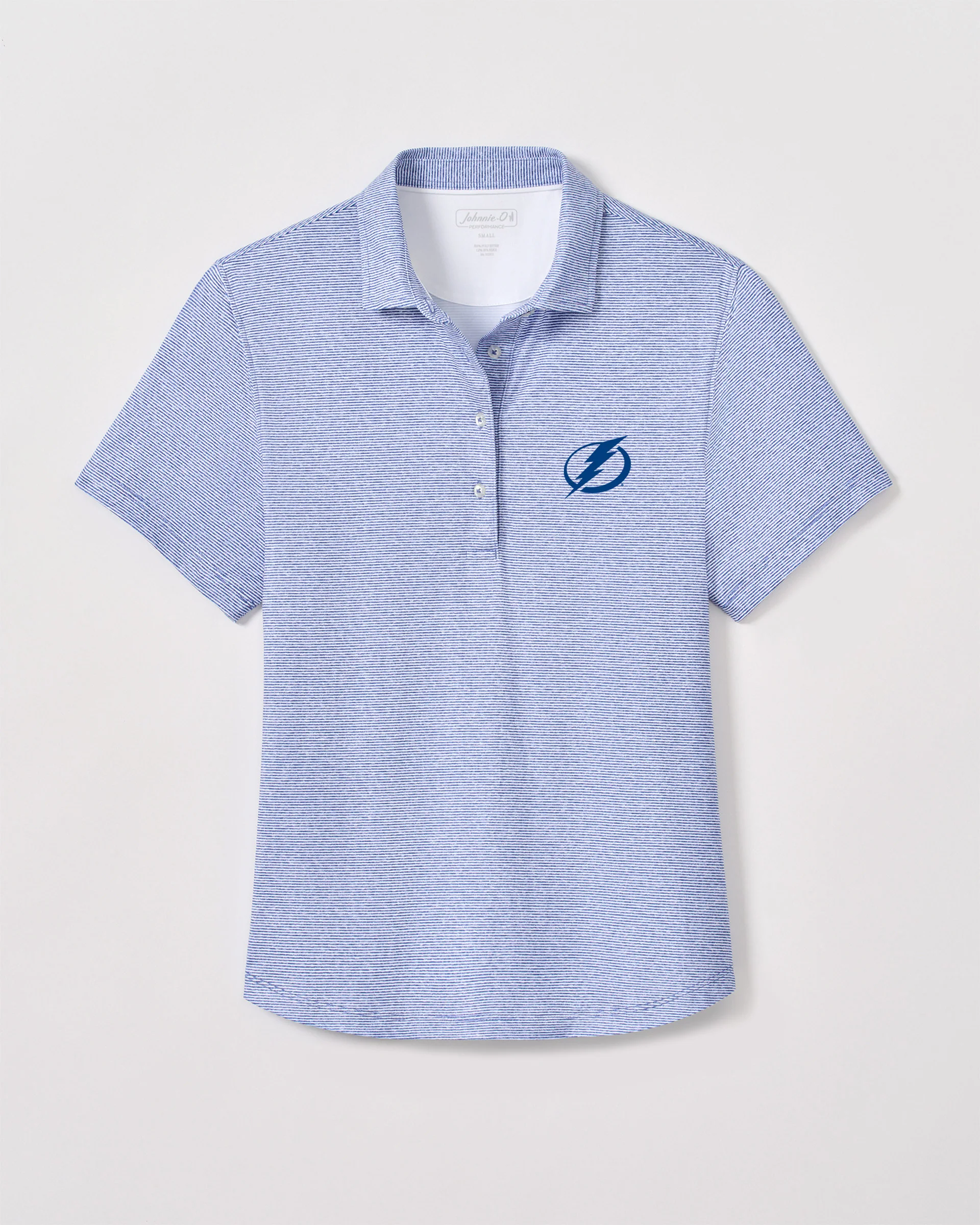 Women's Tampa Bay Lightning Maxine Featherweight Performance Polo - Image 2