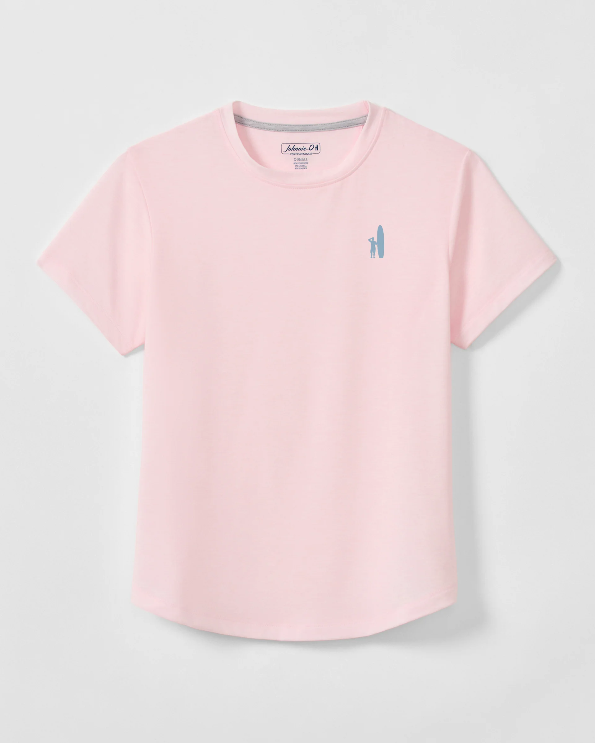 Women's Custom Surfer Logo Course Performance T-Shirt - Image 3