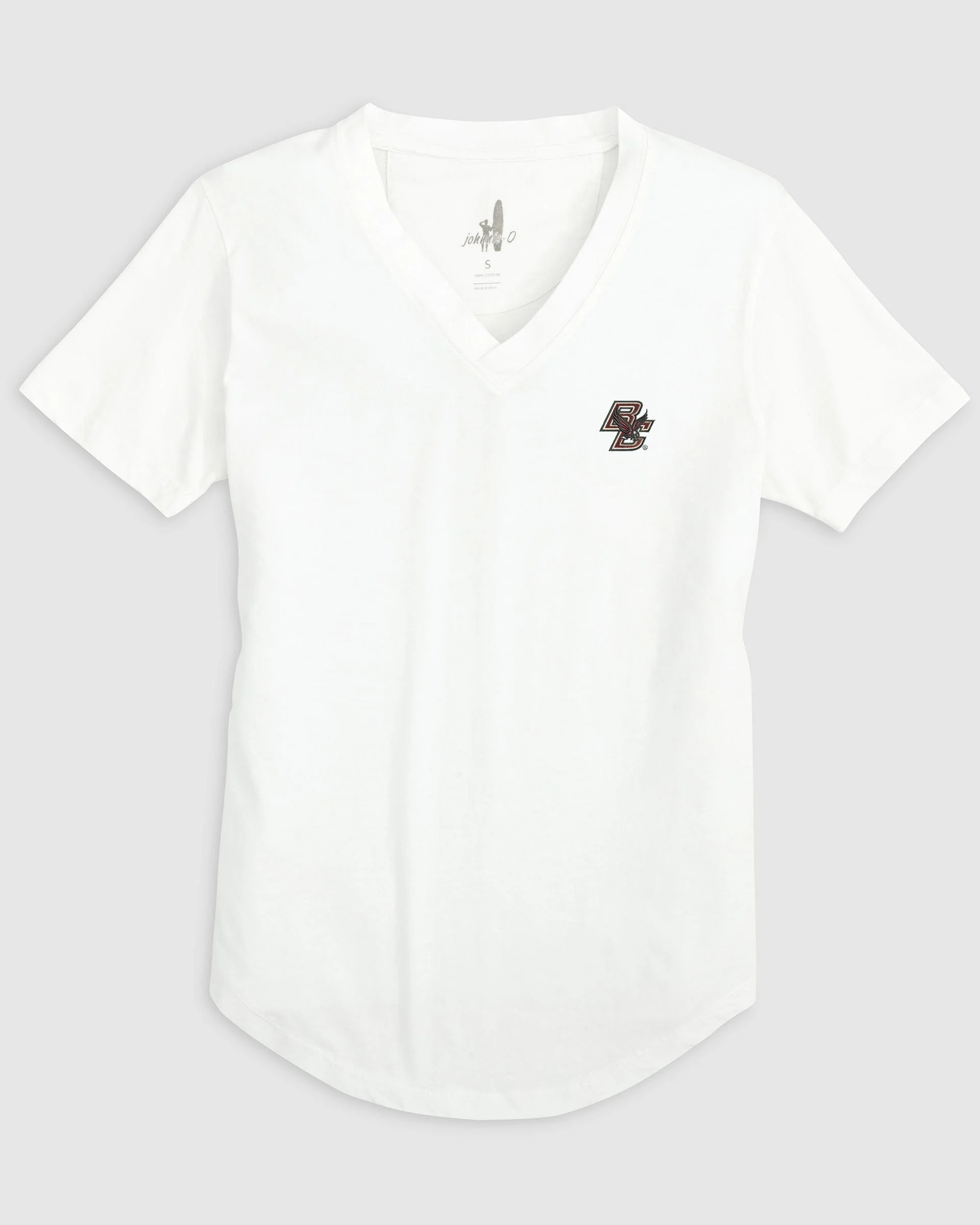 Women's Boston College Merediths V-Neck T-Shirt
