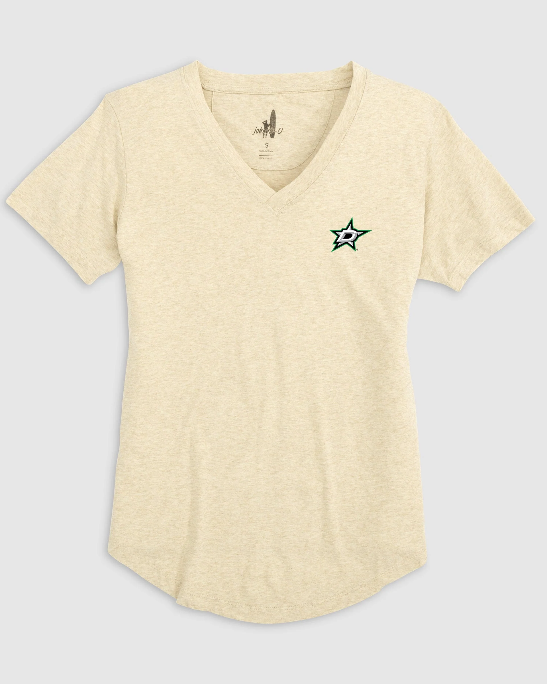 Women's Dallas Stars Merediths V-Neck T-Shirt - Image 2