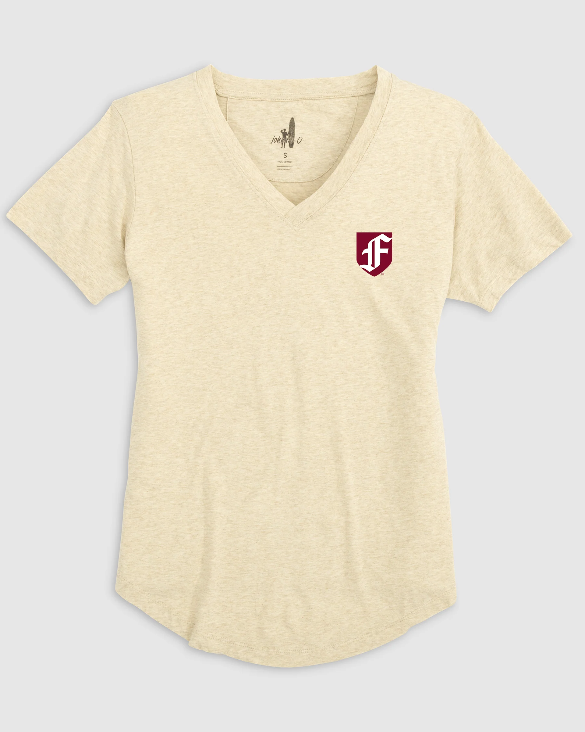 Women's Fordham Merediths V-Neck T-Shirt - Image 3
