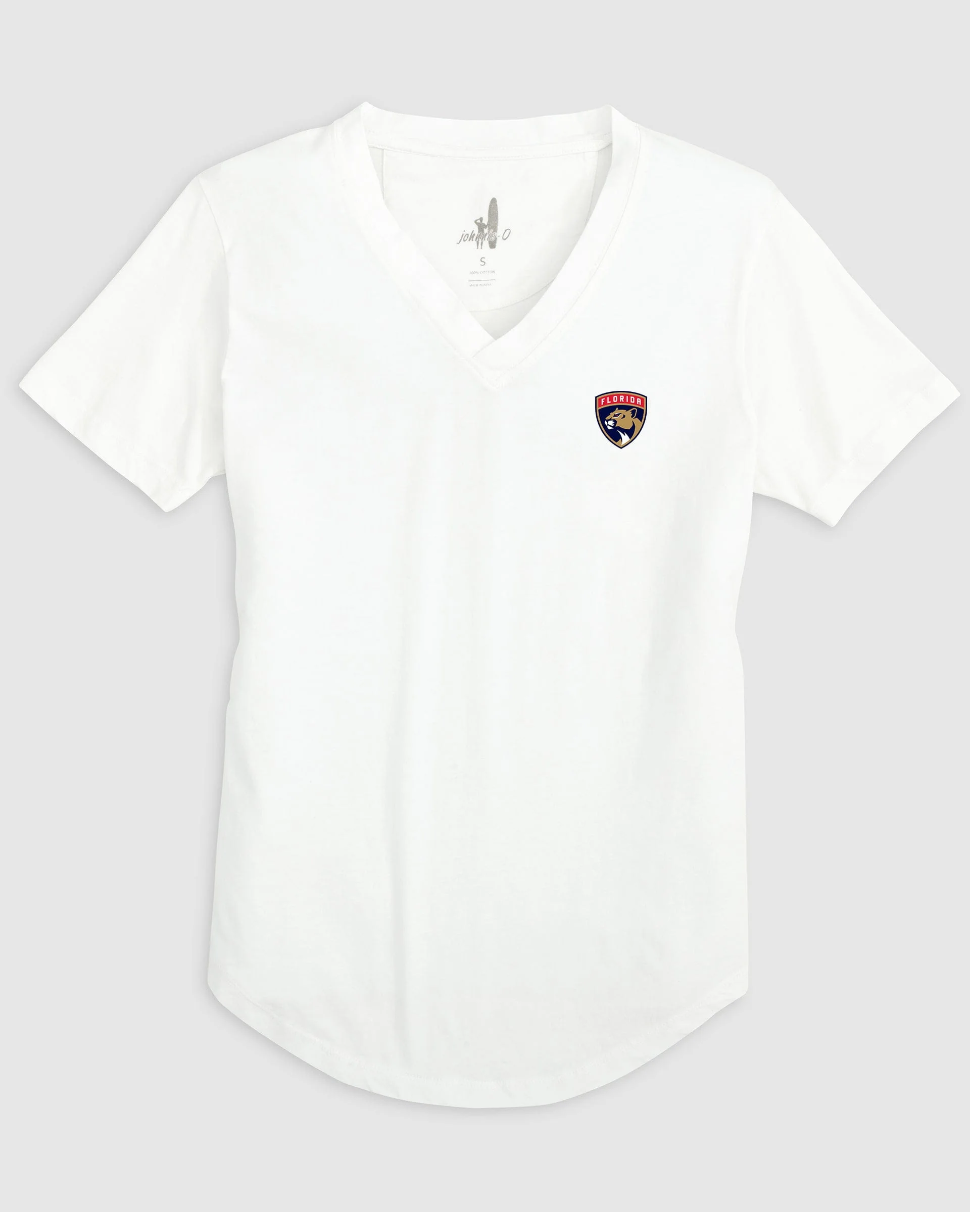 Women's Florida Panthers Merediths V-Neck T-Shirt - Image 4