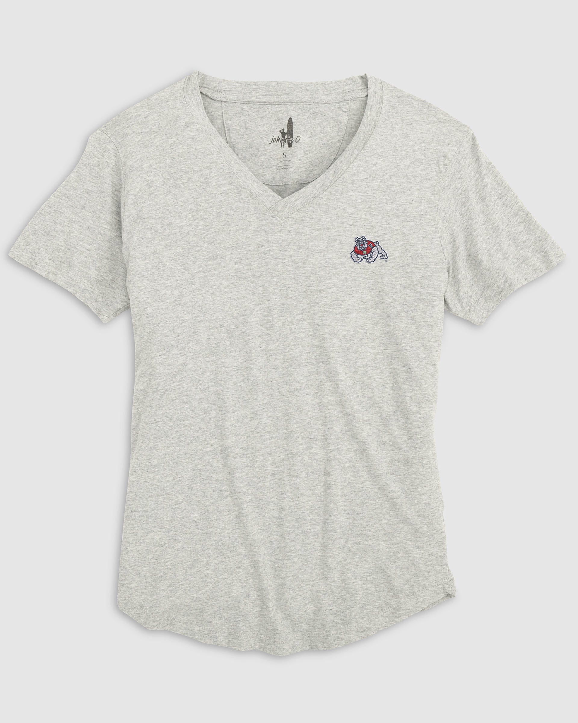 Women's Fresno State Merediths V-Neck T-Shirt