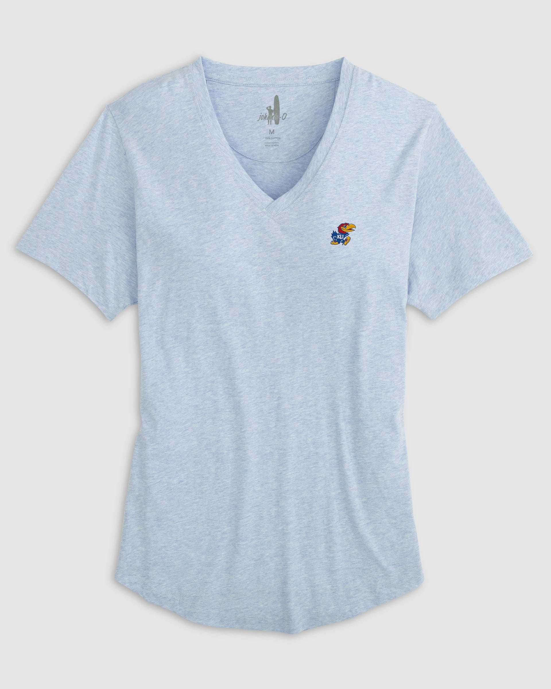Women's Kansas Merediths V-Neck T-Shirt - Image 2